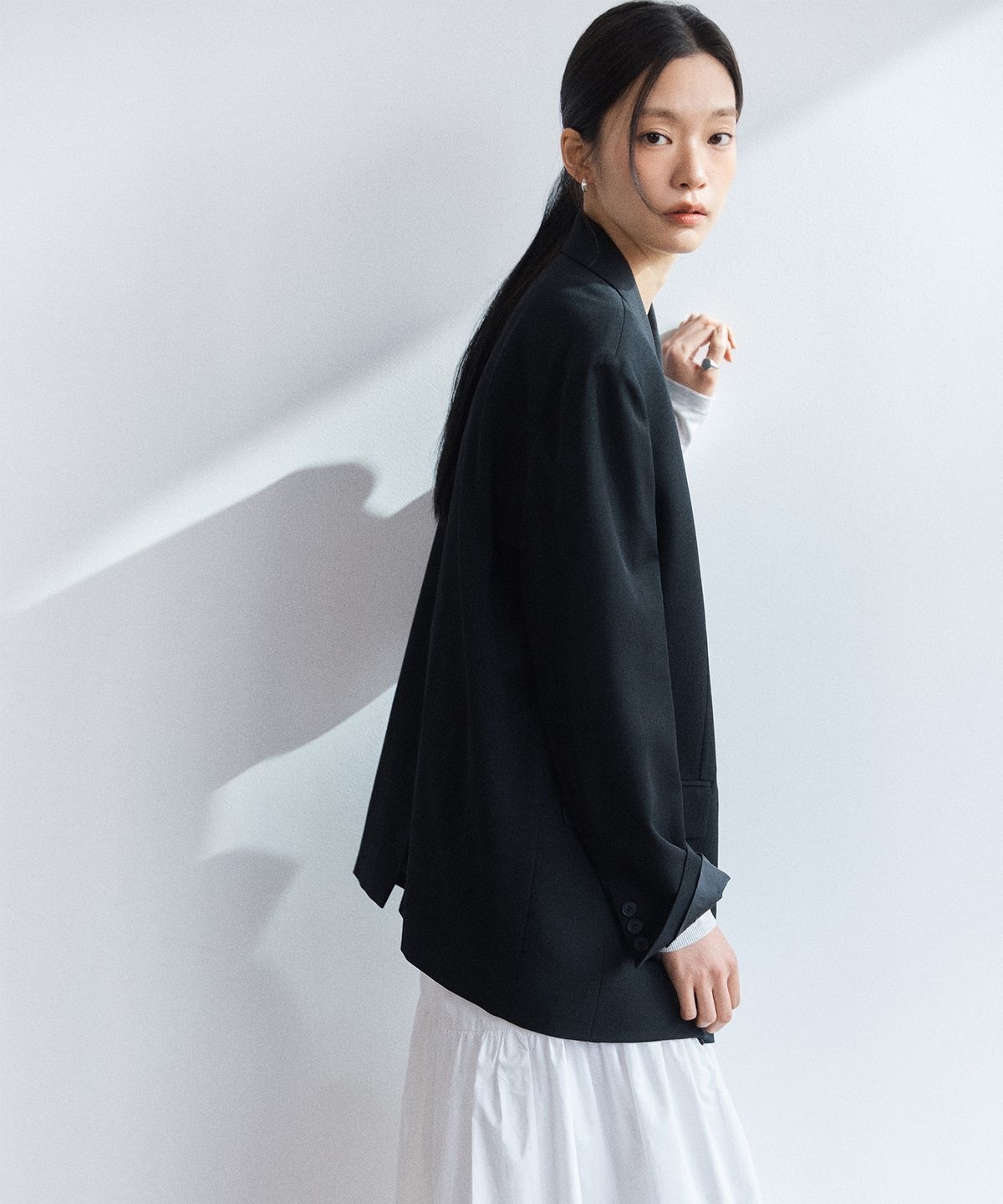 미쏘(MIXXO) 오버핏 테일러드자켓_MIWJKG31PC