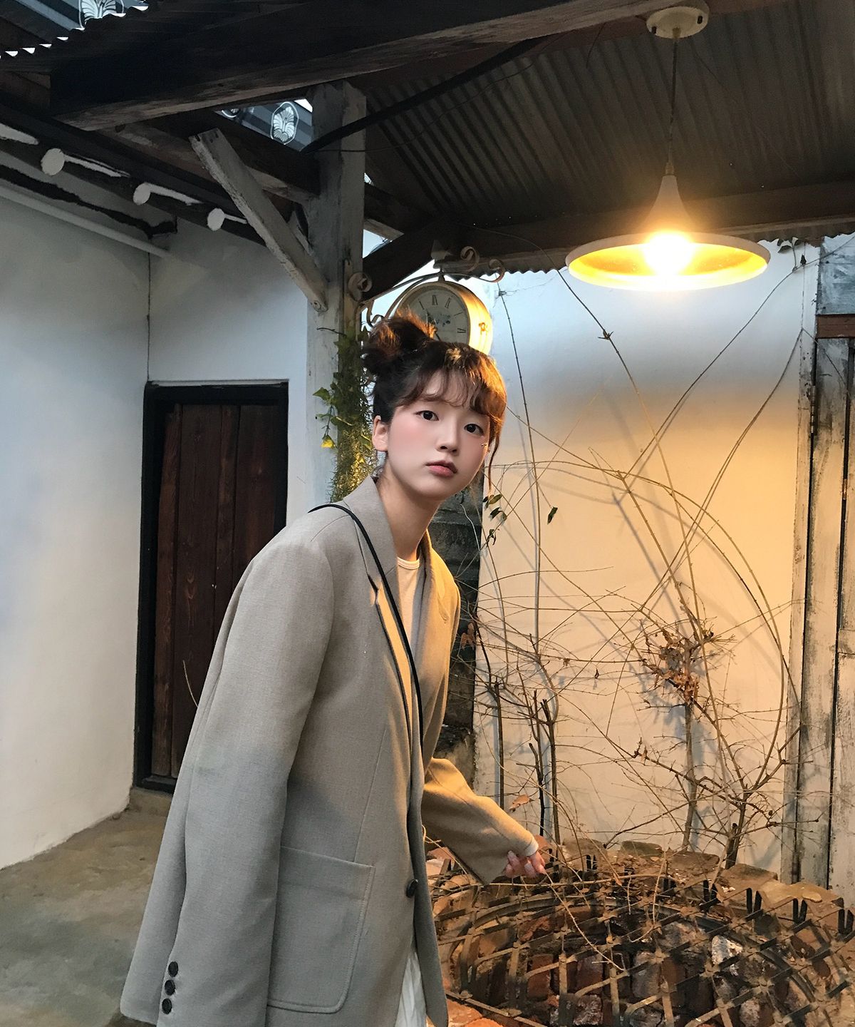 미쏘(MIXXO) 오버핏 테일러드자켓_MIWJKG31PC