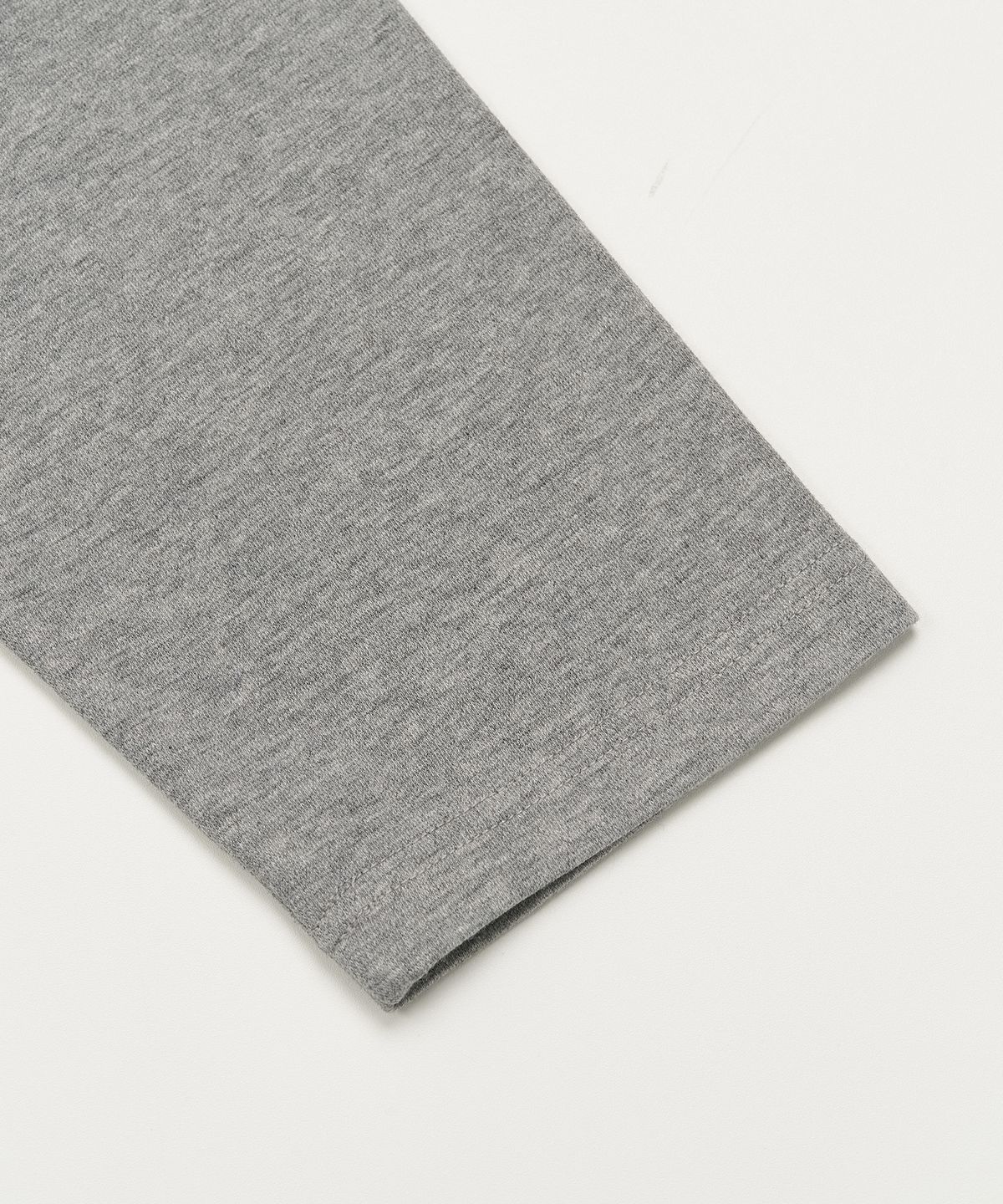 토피(TOFFEE) 스트라이프 후드 롱 슬리브 (GREY)