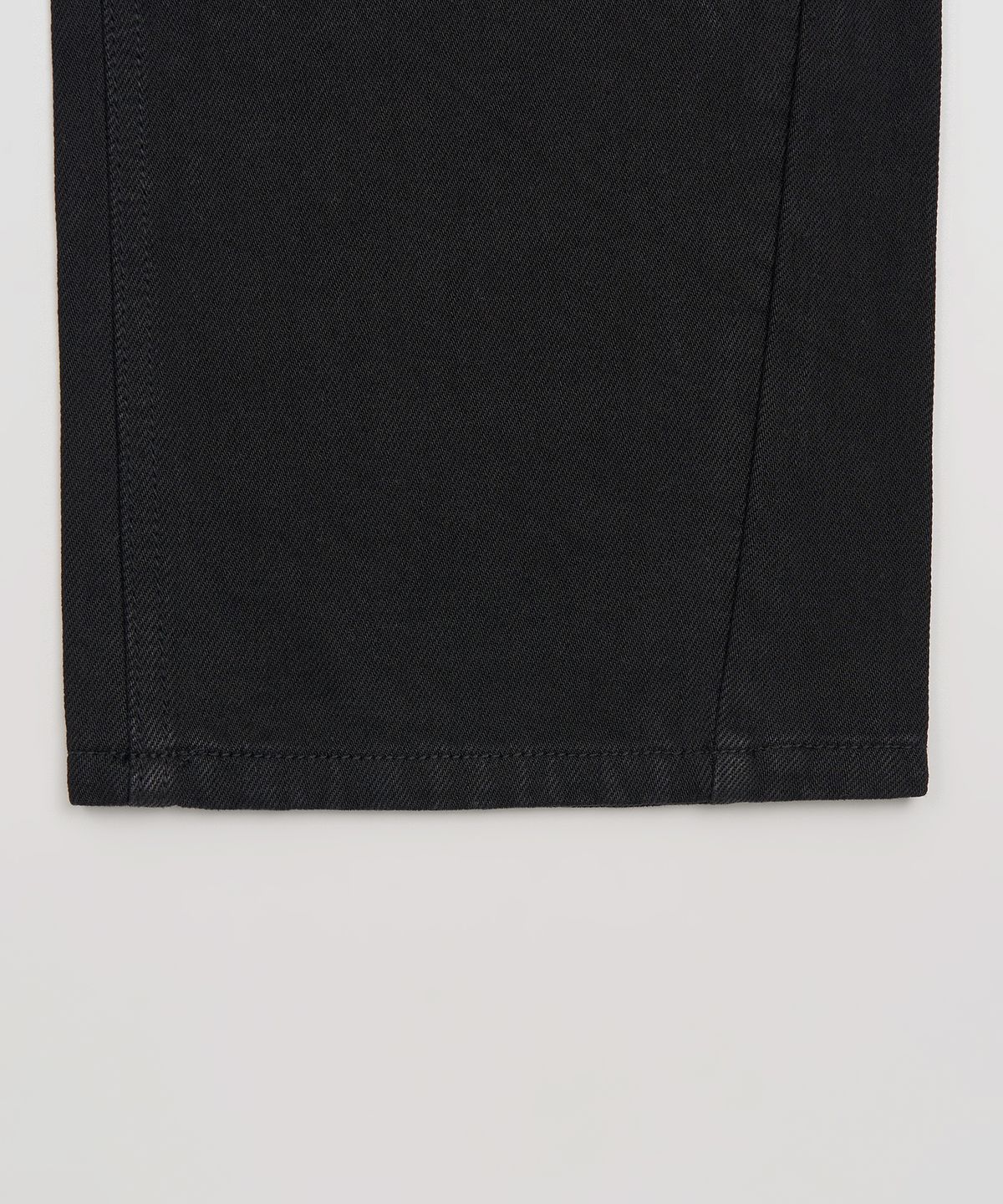 토피(TOFFEE) 딥 커브드 데님 팬츠 (BLACK)