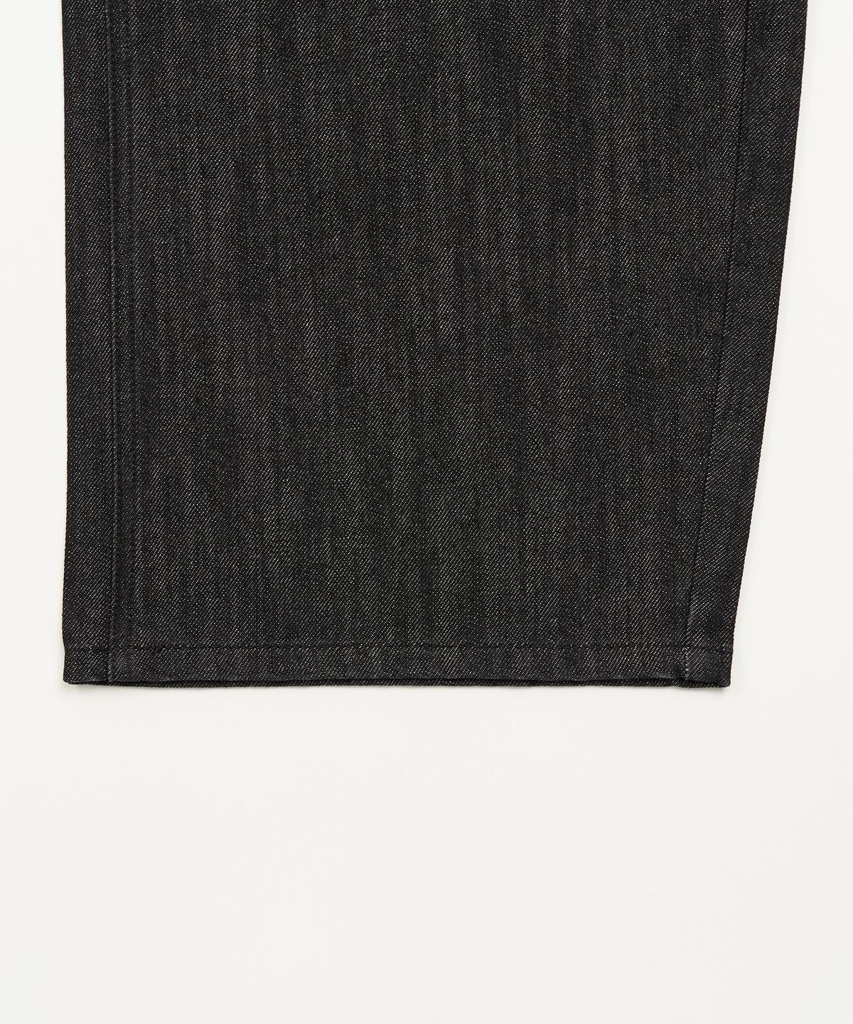 토피(TOFFEE) 신치 백 스티치 데님 팬츠 (BLACK)
