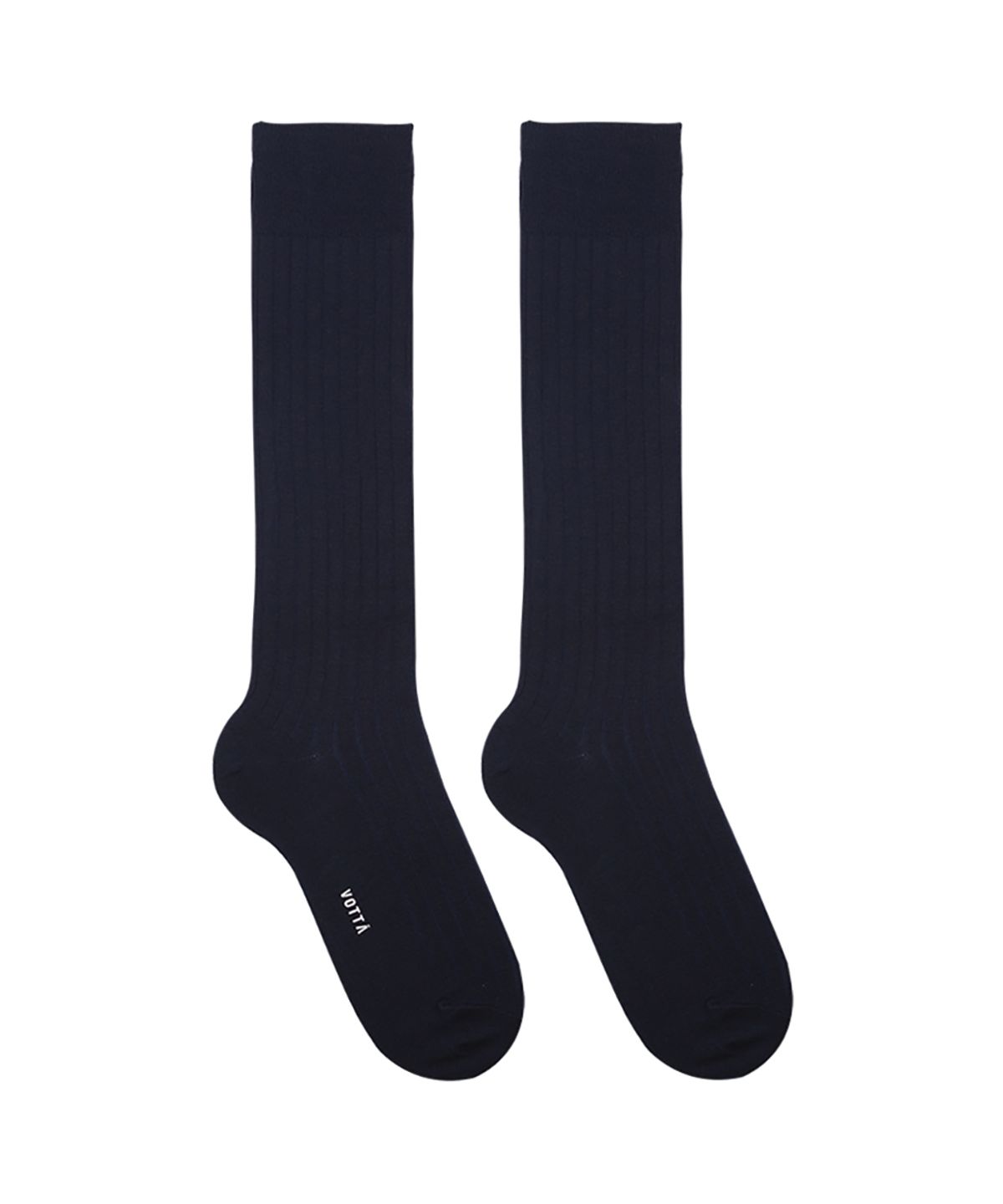 보타(VOTTA) OTC RIB Navy Blazer (KNEE HIGH SOCKS)