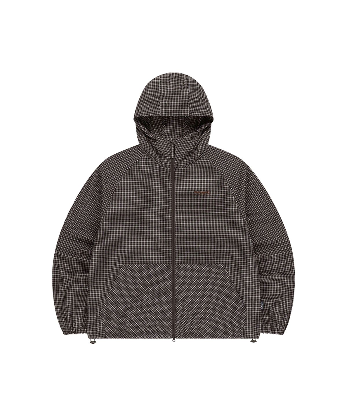마하그리드(MAHAGRID) CHECK WINDBREAKER BROWN(MG2GSMB961A)