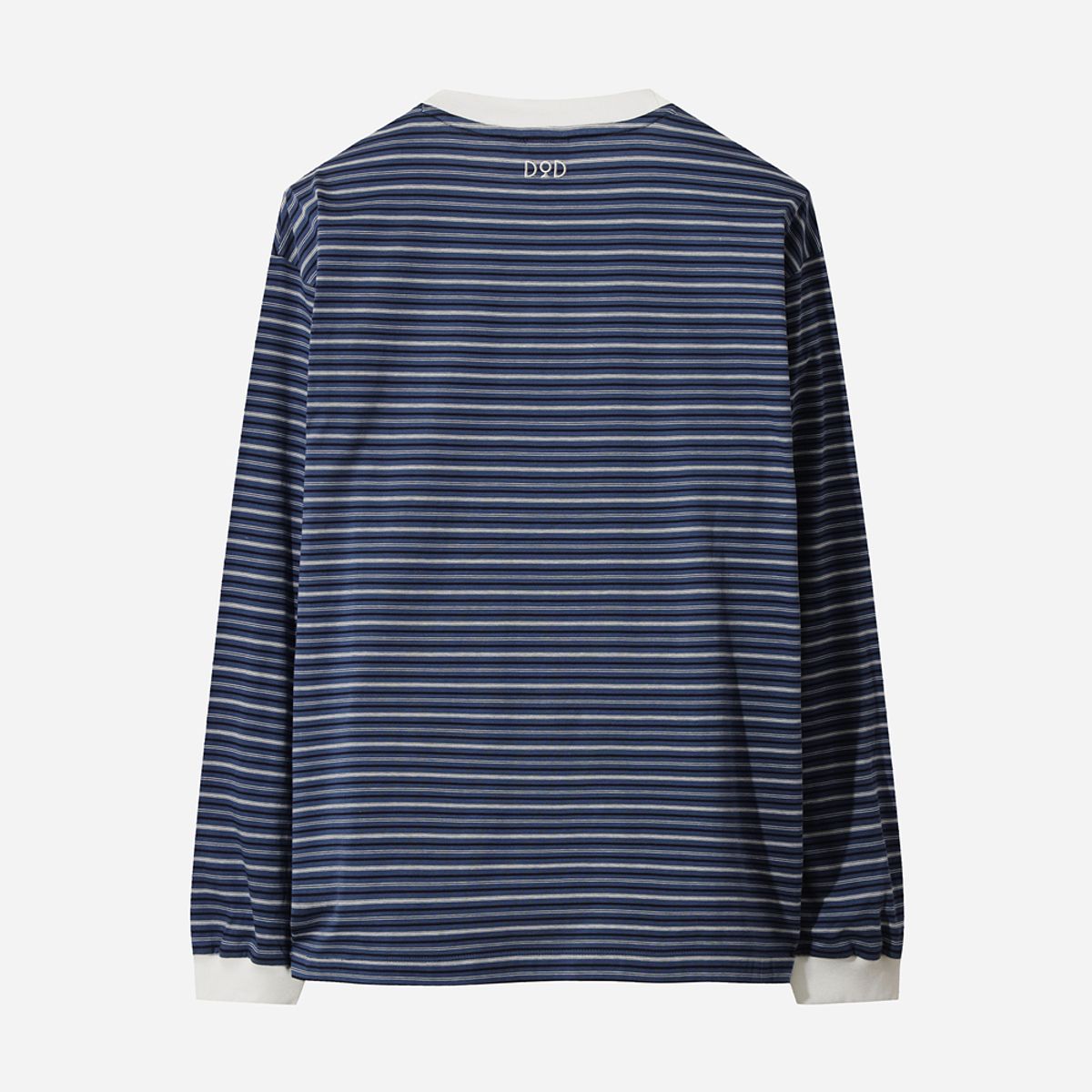 디오디(DOD) 멀티 스트라이프 긴팔 티셔츠(NAVY)