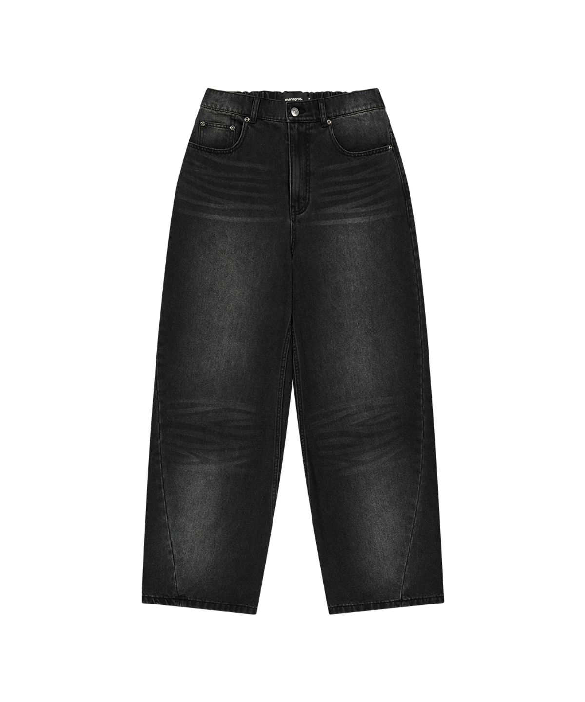 마하그리드(MAHAGRID) SOLAR EMB DENIM PANT BLACK(MG2GSMD110A)