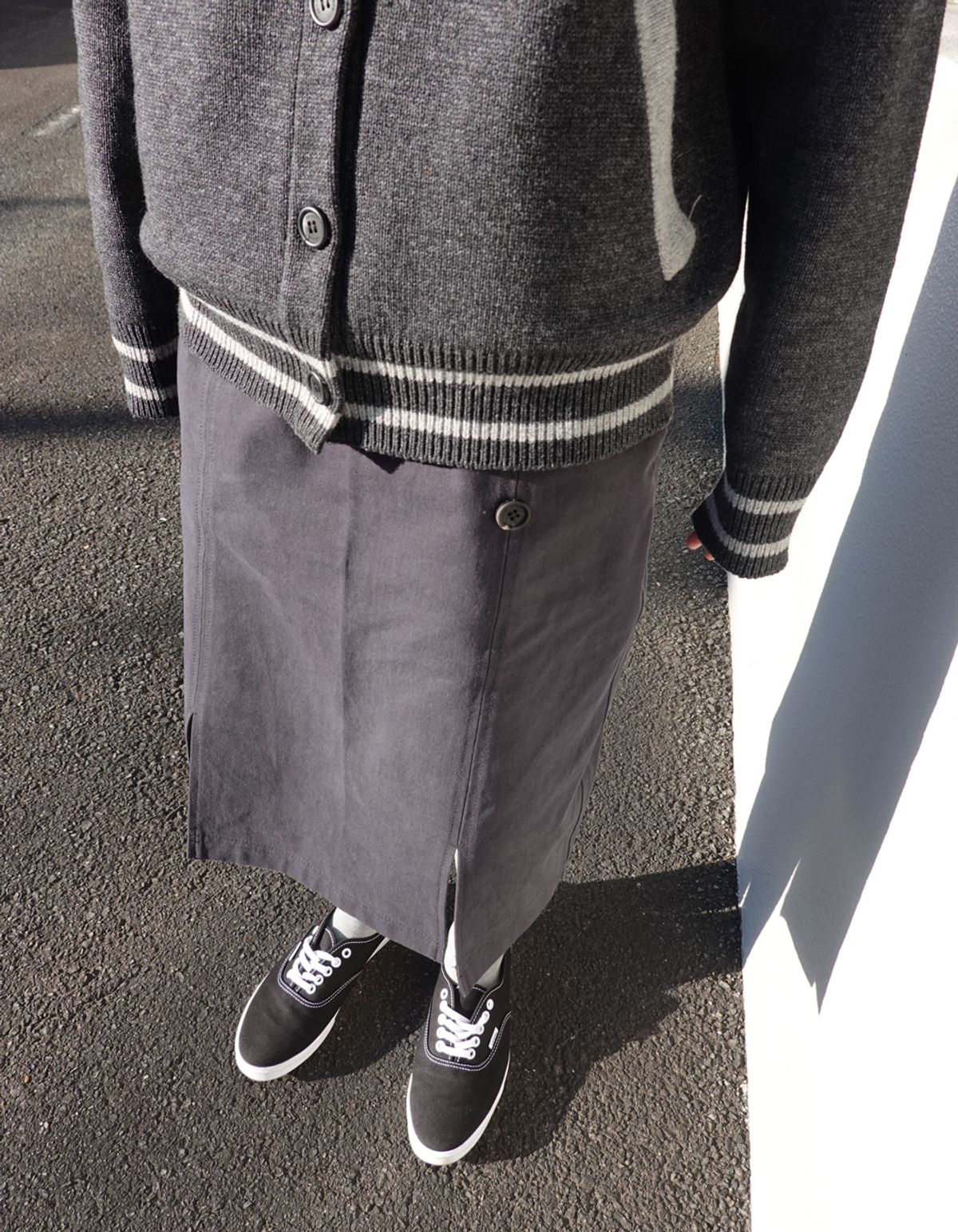 사로스(saros) saros cotton skirts - Navy