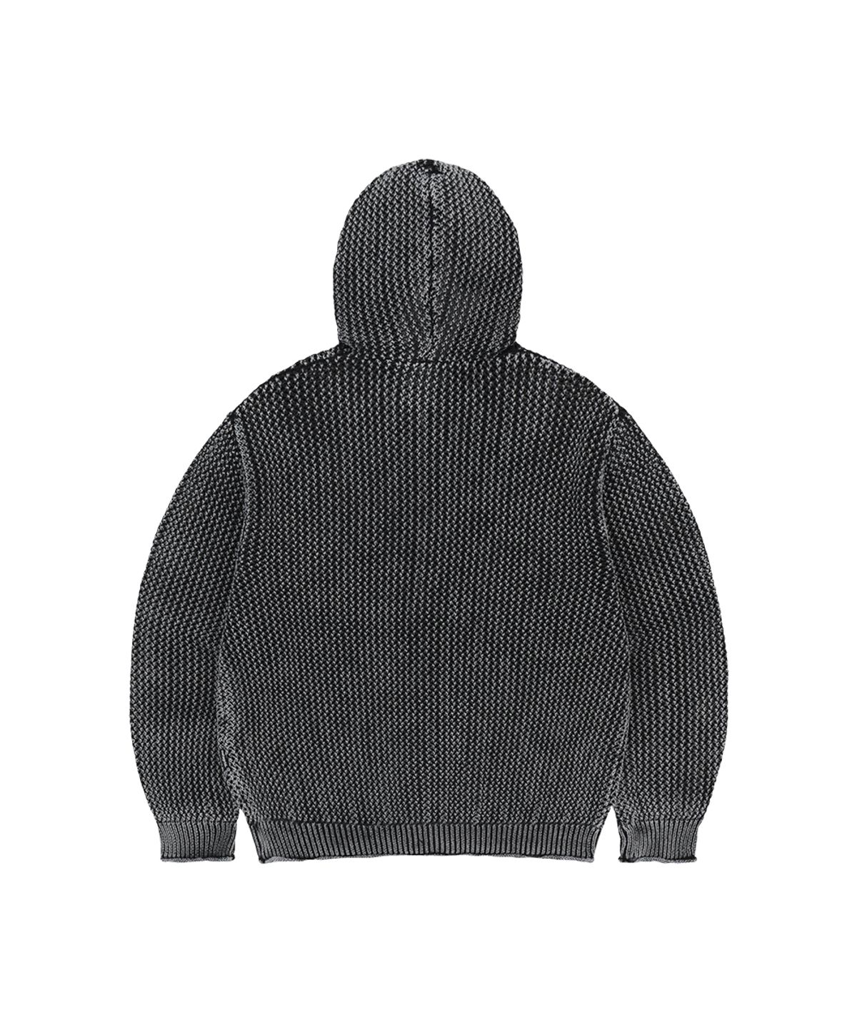 마하그리드(MAHAGRID) PIGMENT MESH ZIP UP KNIT BLACK(MG2GSMK687A)