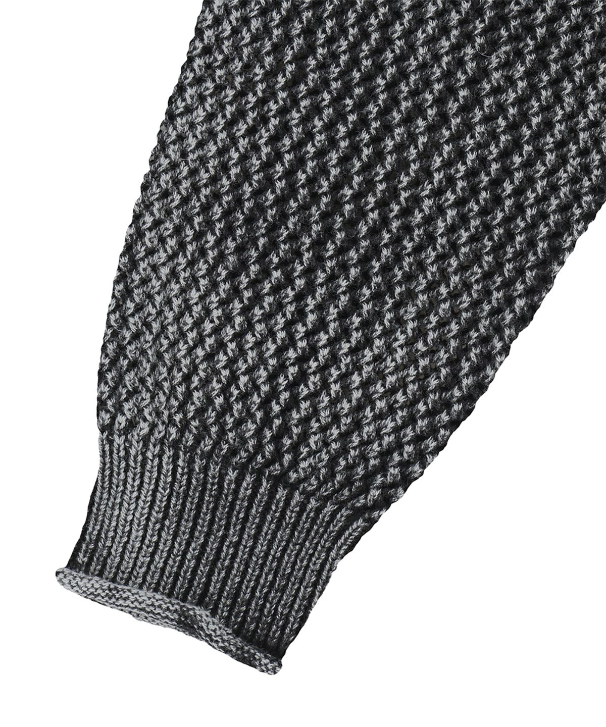 마하그리드(MAHAGRID) PIGMENT MESH ZIP UP KNIT BLACK(MG2GSMK687A)