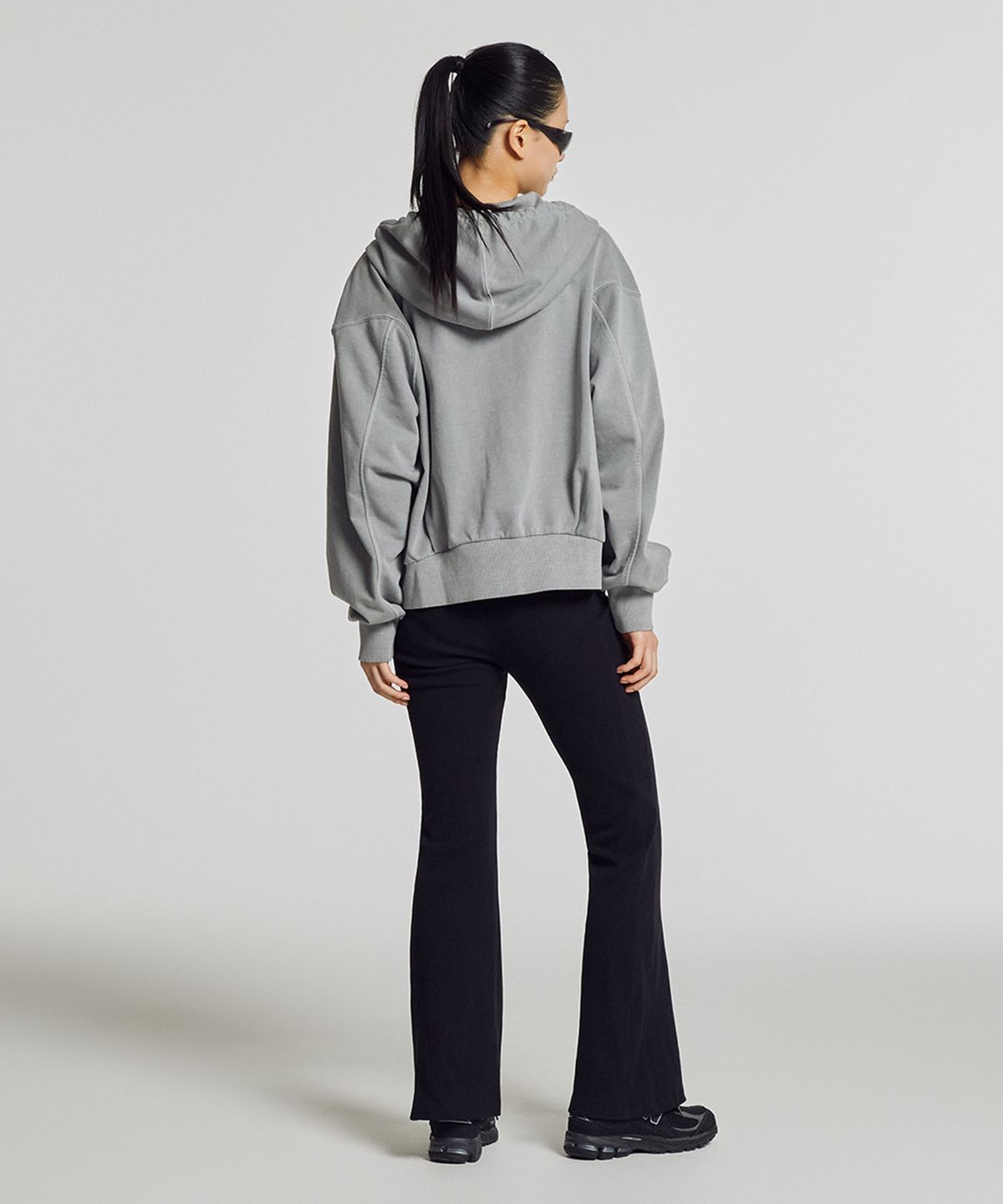 뉴발란스(NEW BALANCE) NBMLG2W322 / WOMEN 소프트프레쉬골지 부츠컷 팬츠 (BLACK)