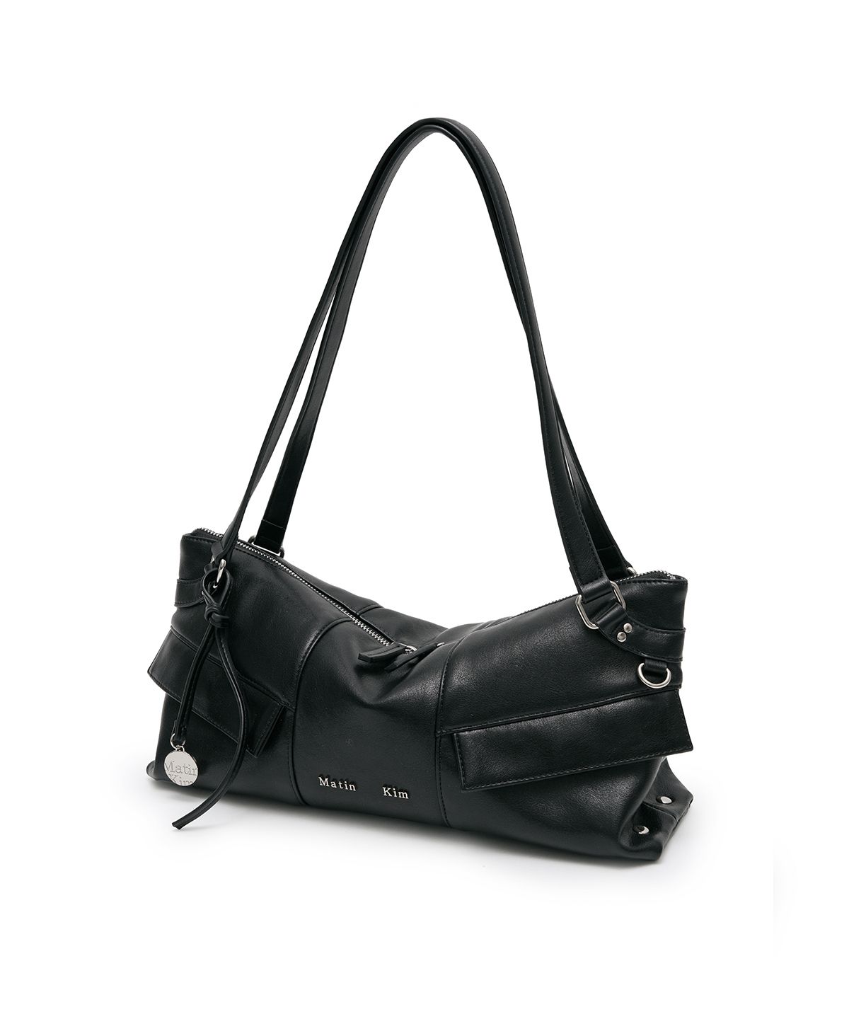 MUSINSA公式 | MATIN KIM WIDE NEMO SHOULDER BAG IN BLACK