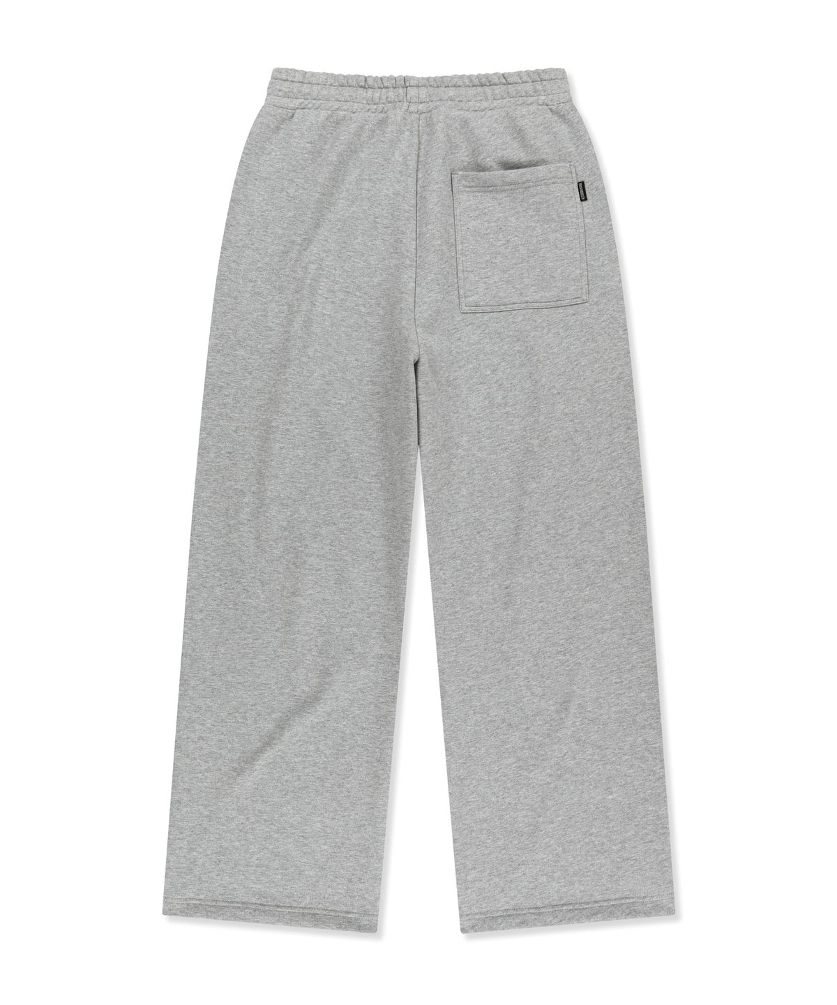 브라운브레스(BROWNBREATH) OG TAG WIDE SWEAT PANTS - MELANGE GREY