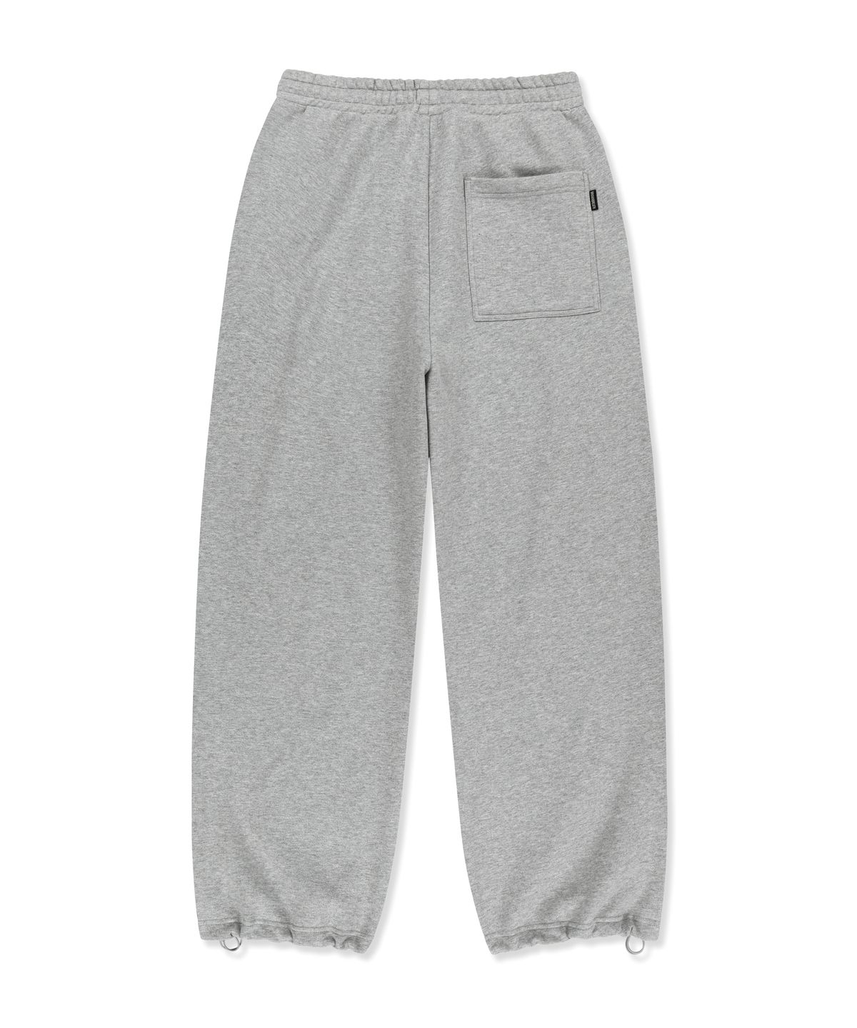 브라운브레스(BROWNBREATH) OG TAG WIDE SWEAT PANTS - MELANGE GREY