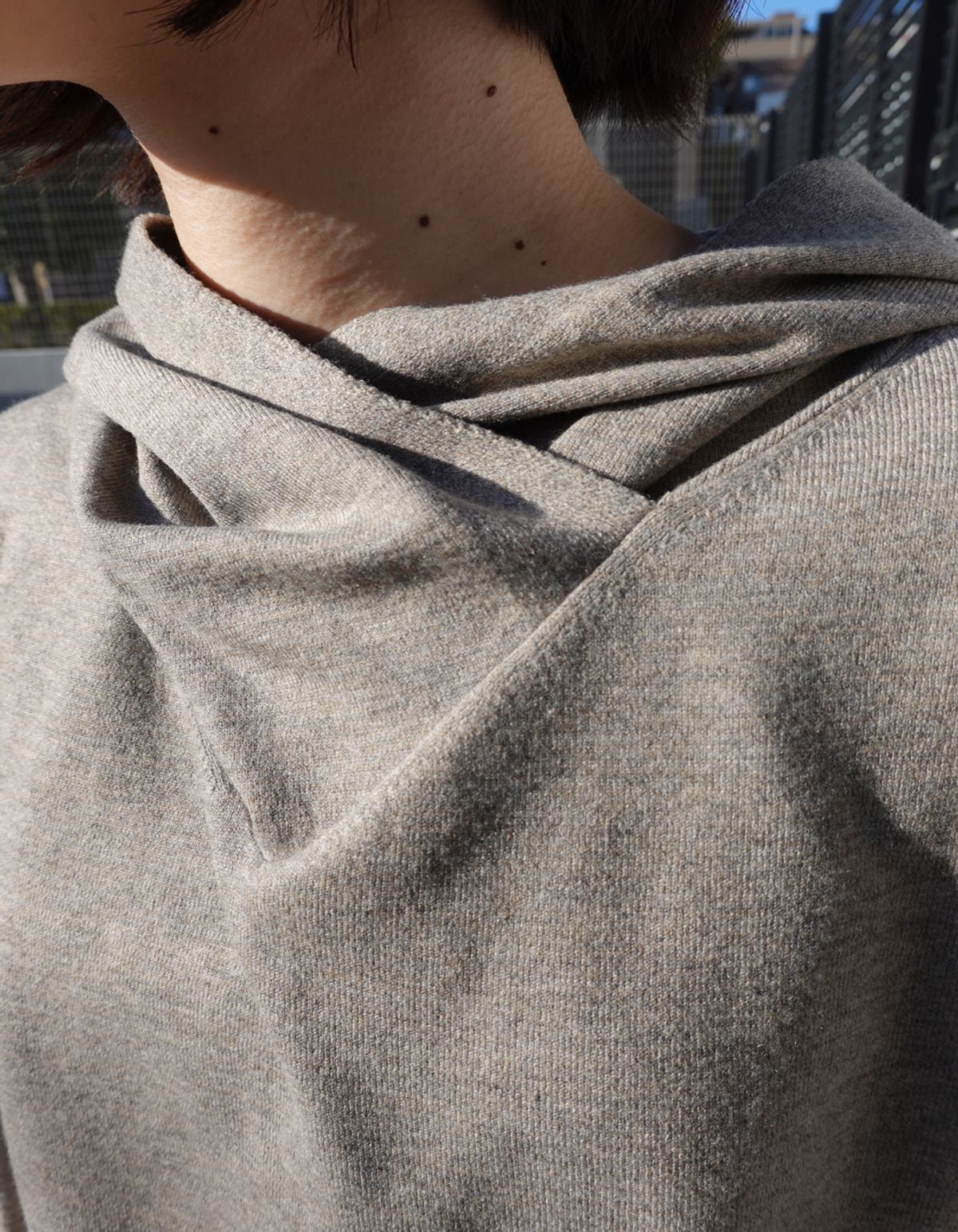 사로스(saros) saros knit hooded - Light Brown(1)