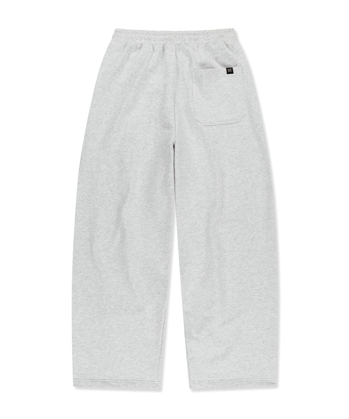 브라운브레스(BROWNBREATH) TAG TWO TUCK WIDE SWEAT PANTS - ASH
