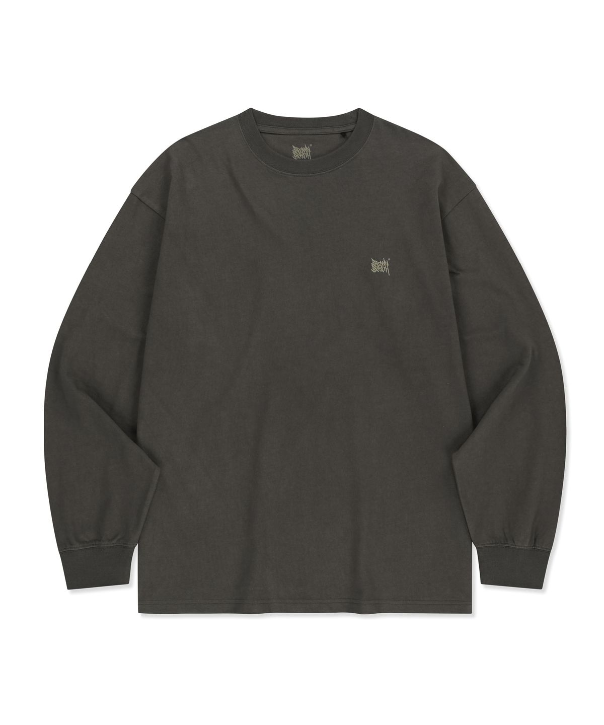 브라운브레스(BROWNBREATH) PATCHWORK CHECK TAG LONGSLEEVE - BROWN
