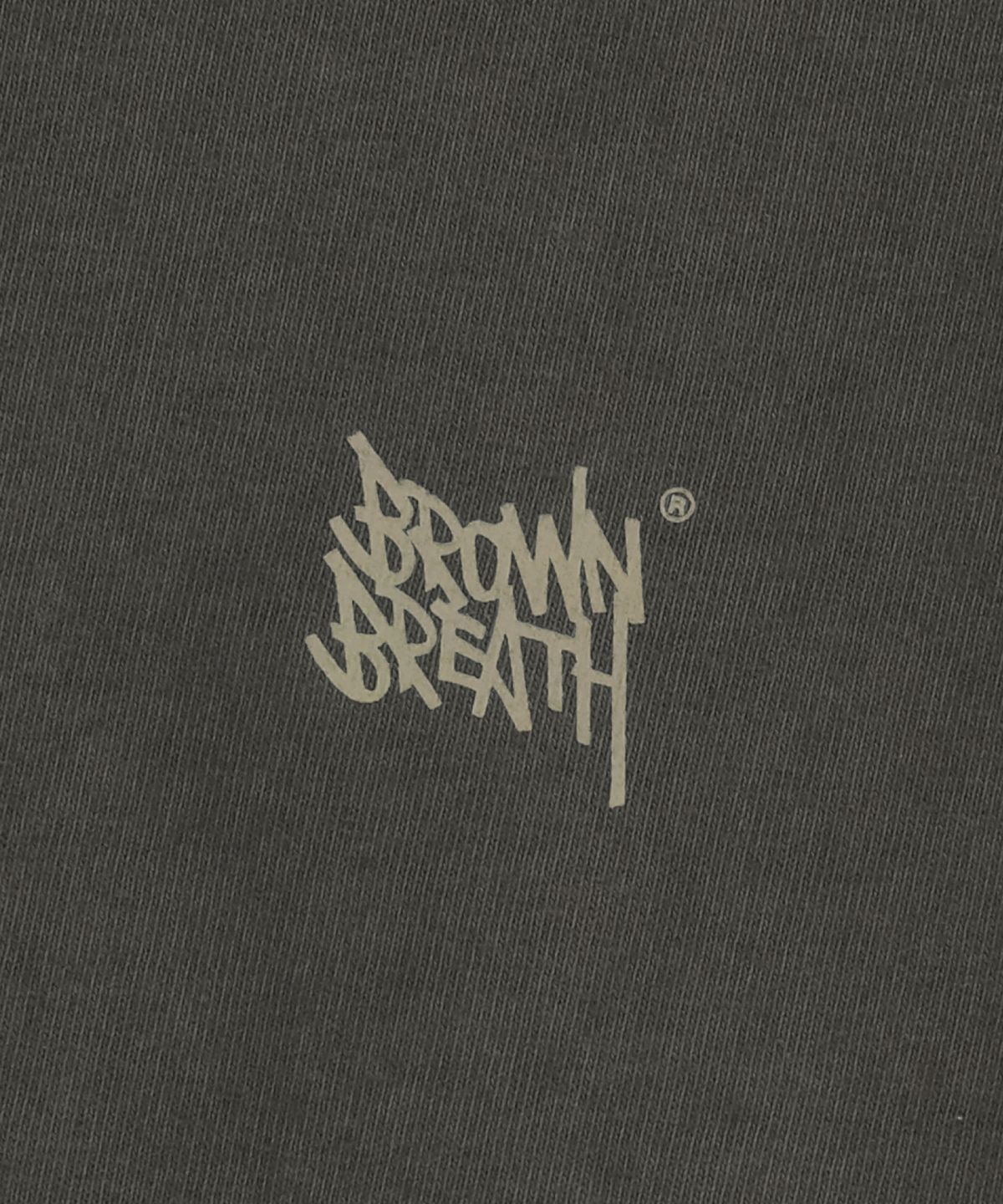 브라운브레스(BROWNBREATH) PATCHWORK CHECK TAG LONGSLEEVE - BROWN