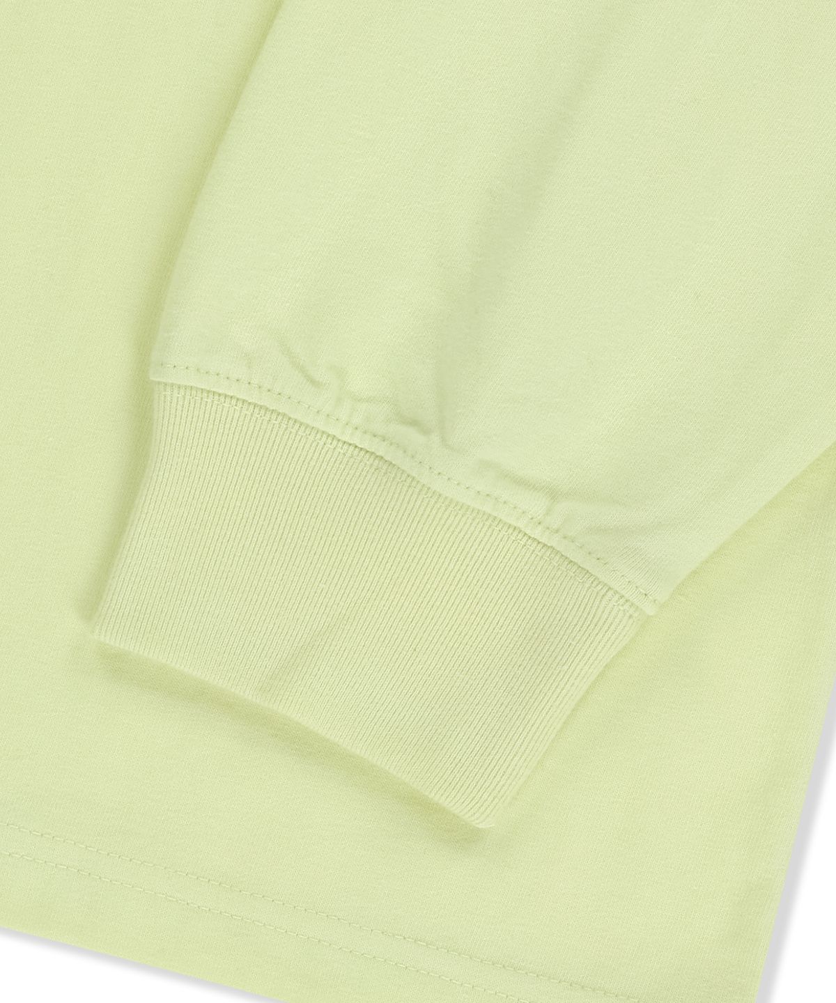 브라운브레스(BROWNBREATH) PATCHWORK CHECK TAG LONGSLEEVE - LIME