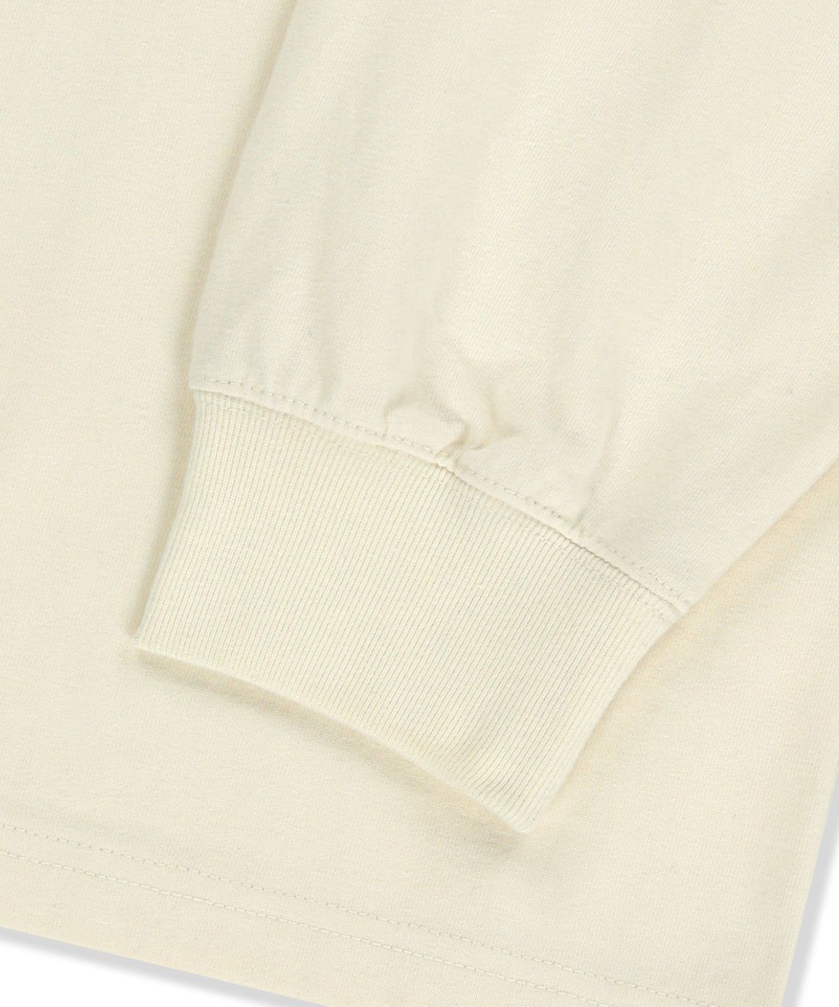 브라운브레스(BROWNBREATH) PATCHWORK CHECK TAG LONGSLEEVE - CREAM