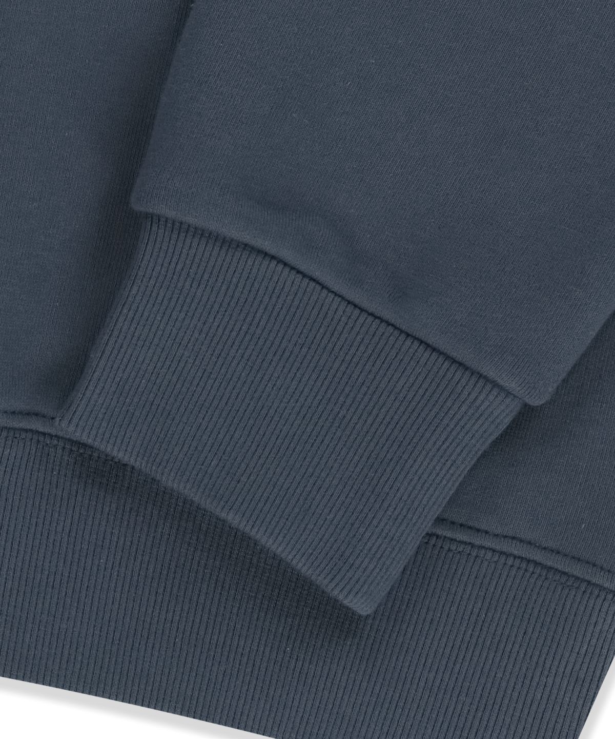 브라운브레스(BROWNBREATH) CRACKED TAG CREWNECK - BLUE