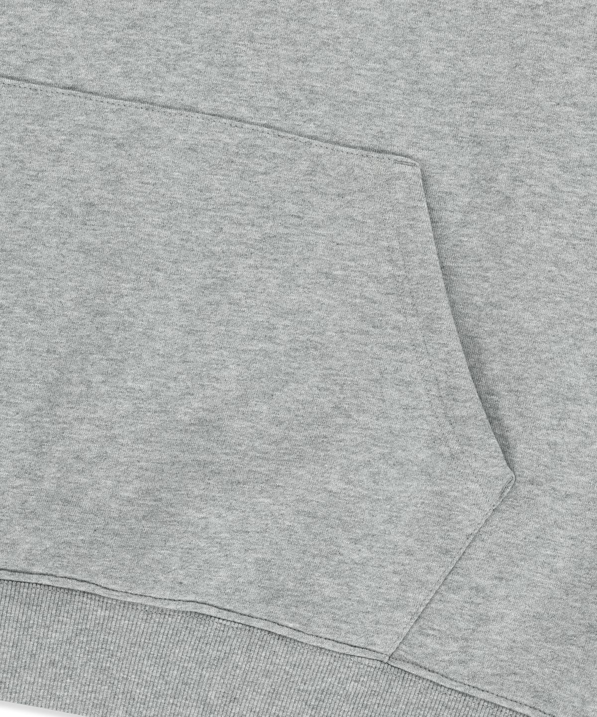 브라운브레스(BROWNBREATH) TAG HOODIE - MELANGE GREY