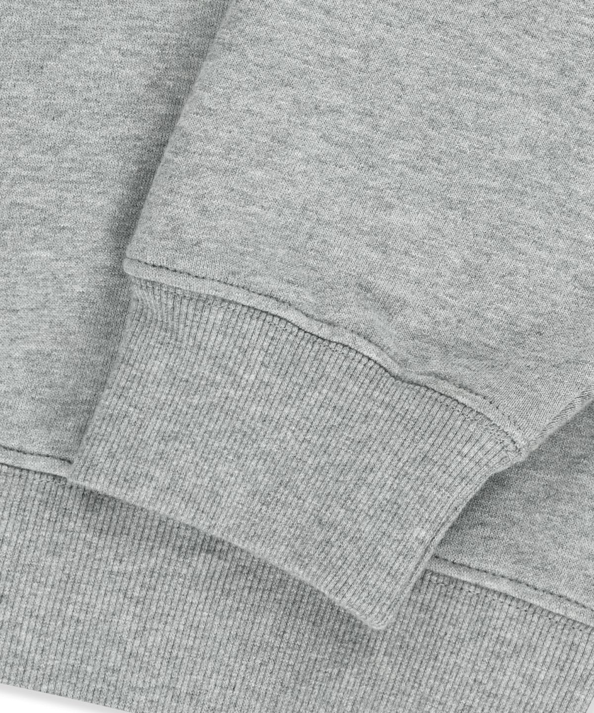 브라운브레스(BROWNBREATH) TAG HOODIE - MELANGE GREY