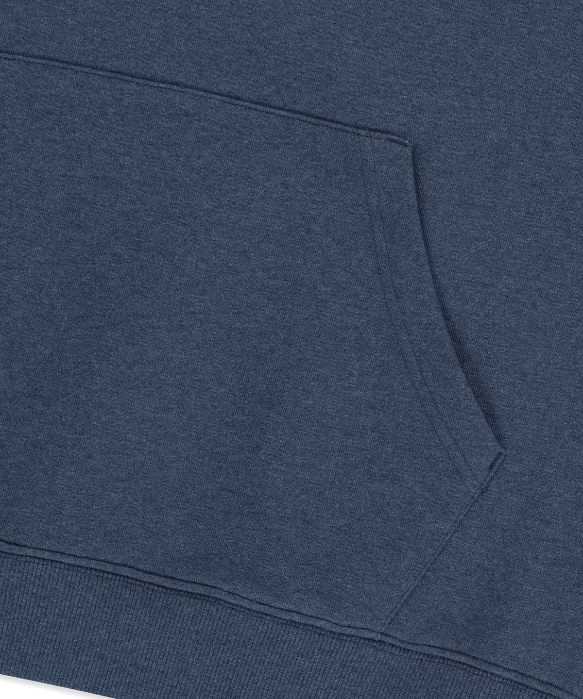 브라운브레스(BROWNBREATH) TAG HOODIE - MELANGE BLUE