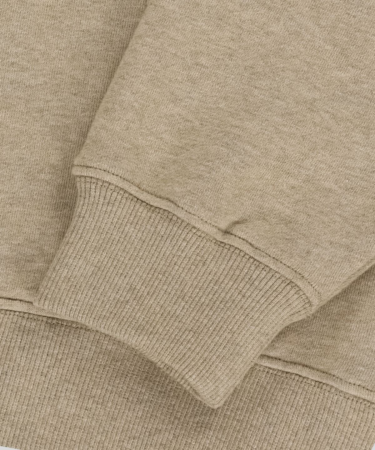 브라운브레스(BROWNBREATH) TAG HOODIE - MELANGE BEIGE