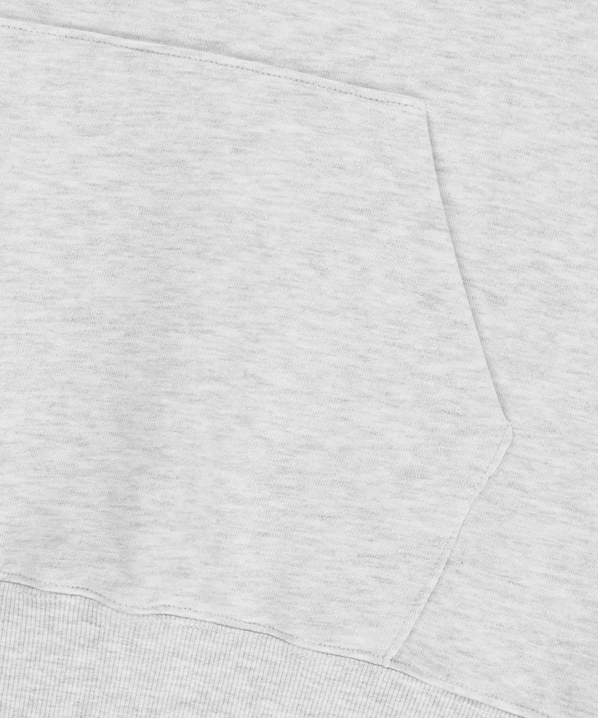 브라운브레스(BROWNBREATH) PATCHWORK TAG HOODIE - ASH