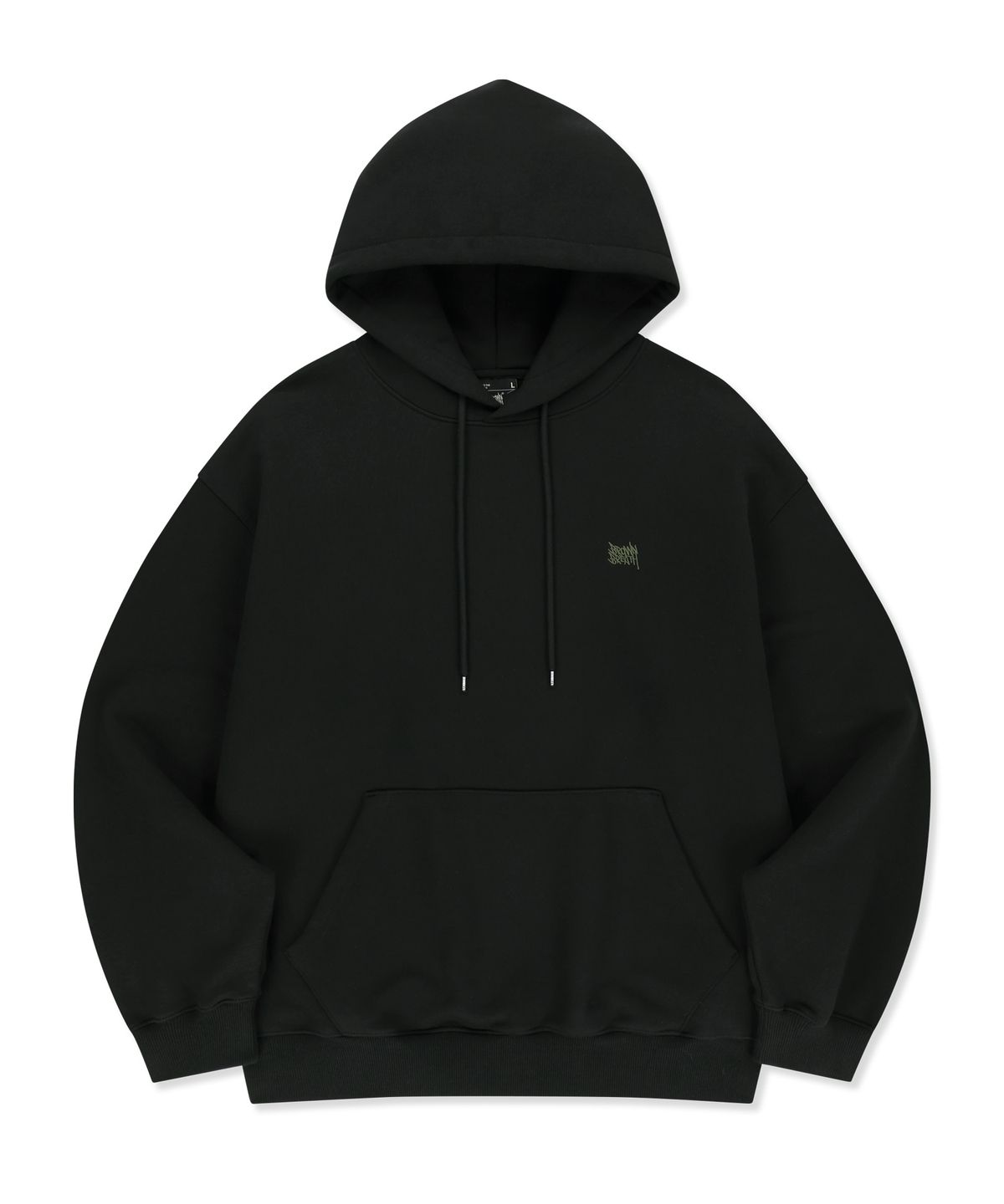 브라운브레스(BROWNBREATH) TIGER CAMO TAG HOODIE - BLACK
