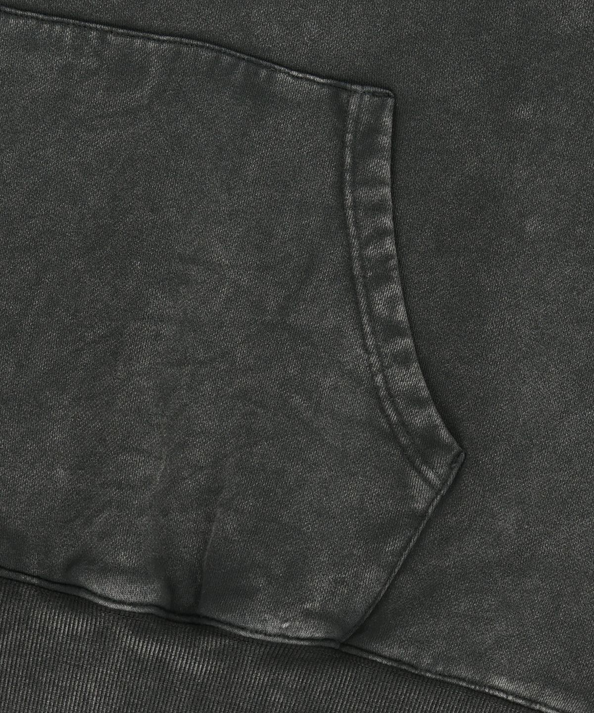 브라운브레스(BROWNBREATH) WASHED TAG HOODIE - CHARCOAL