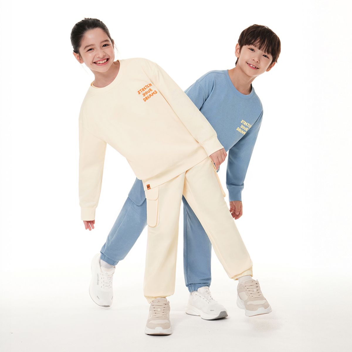 안다르 키즈(ANDAR KIDS) 키즈 에어리핏 기모 맨투맨