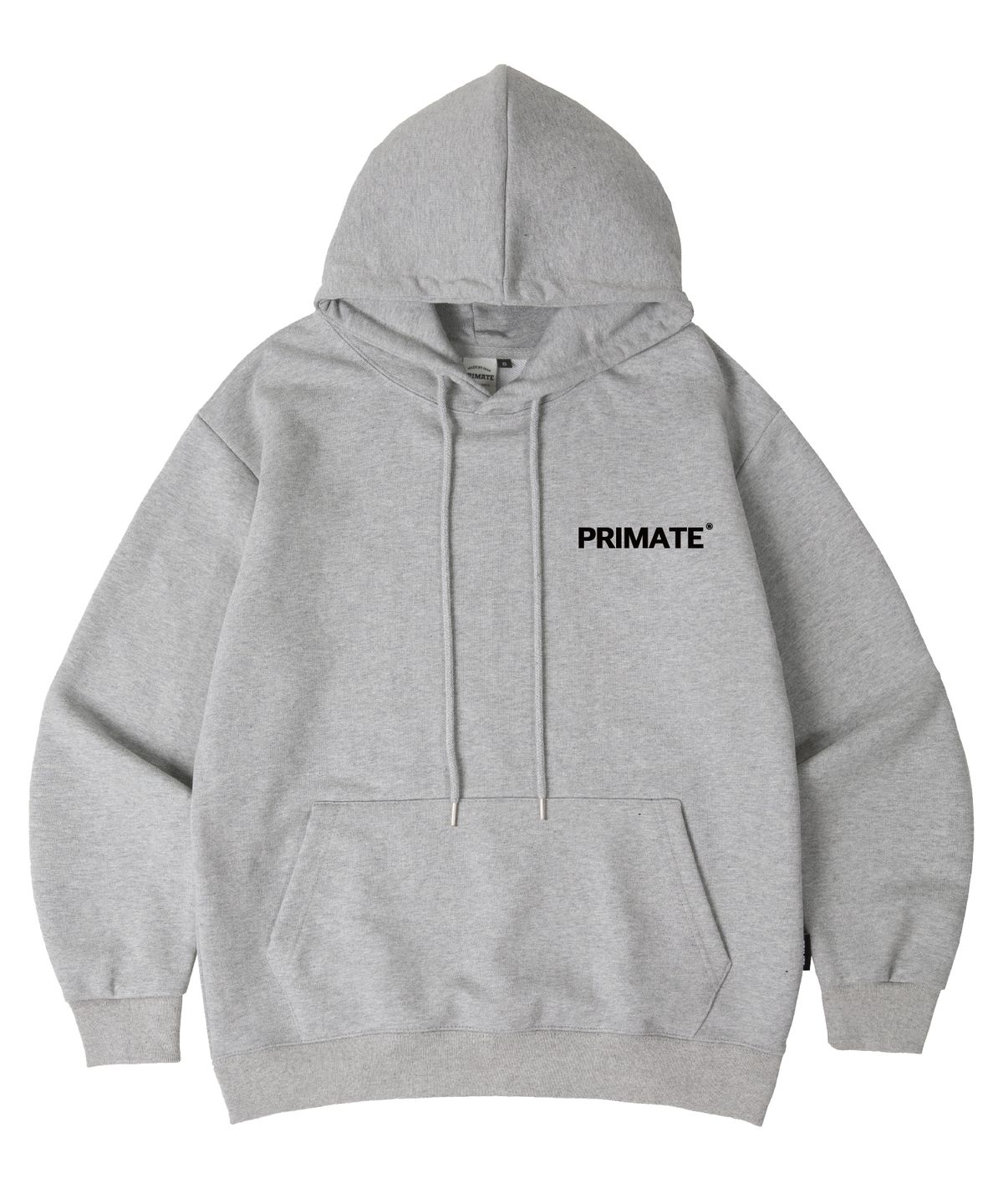 프라임에이트(PRIMATE) [기모/NO기모] CORE MINI LOGO 오버핏 후드 티셔츠 11 COLORS
