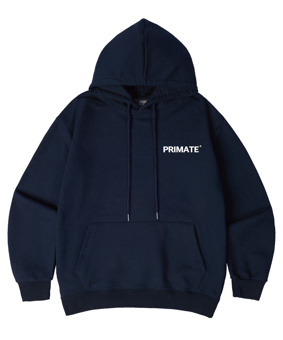 프라임에이트(PRIMATE) [기모/NO기모] CORE MINI LOGO 오버핏 후드 티셔츠 11 COLORS