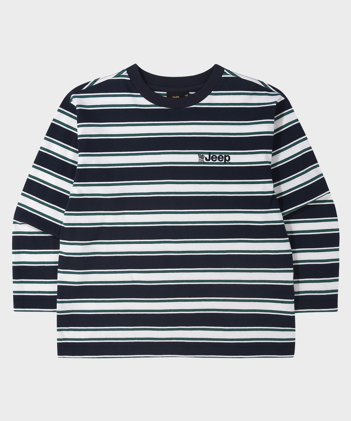 지프키즈(JEEPKIDS) 스트라이프 긴팔티(KR5TSU033GN)