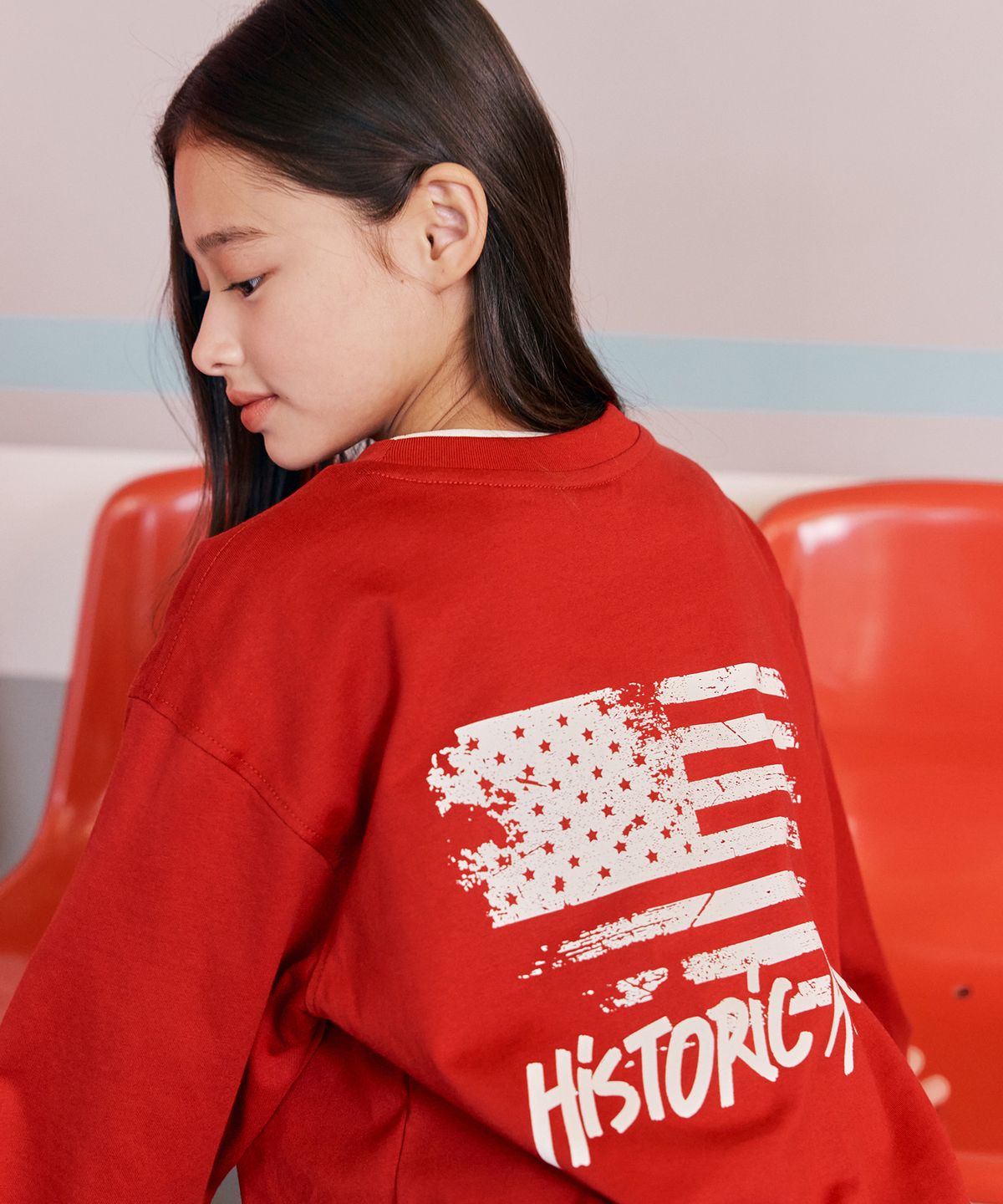 지프키즈(JEEPKIDS) 히스토리 루트 긴팔티(KR5TSU071BG)