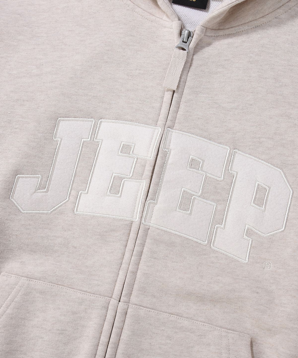 지프키즈(JEEPKIDS) 아플라케 빅로고 후드집업(KR5TZU075MB)