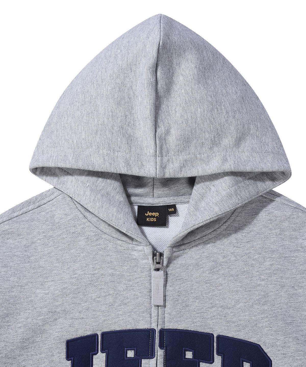 지프키즈(JEEPKIDS) 아플라케 빅로고 후드집업(KR5TZU075MG)