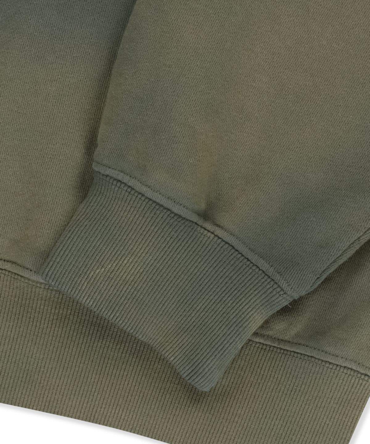 브라운브레스(BROWNBREATH) SPRAYED TAG HOOD ZIP UP - KHAKI