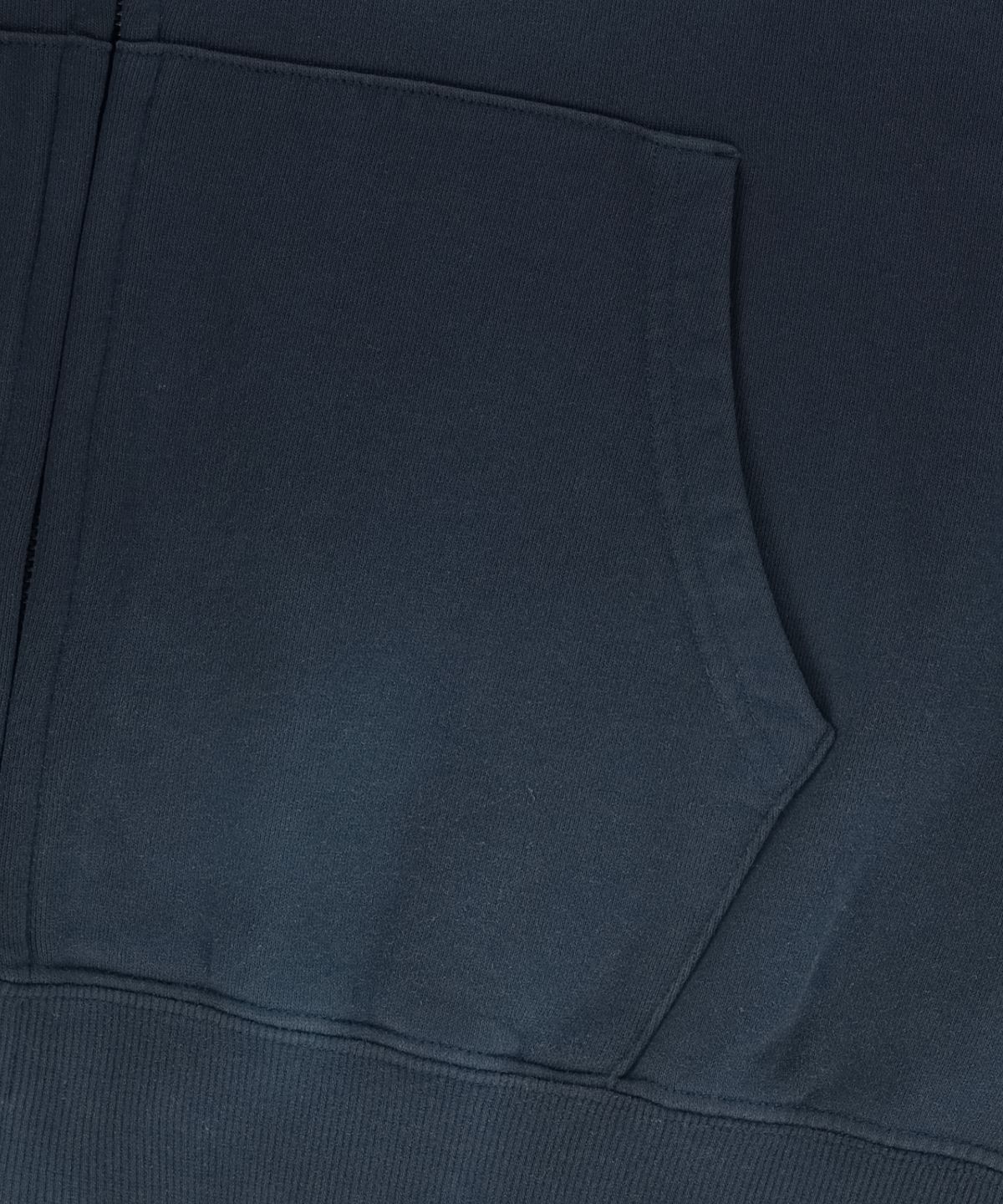 브라운브레스(BROWNBREATH) SPRAYED TAG HOOD ZIP UP - BLUE