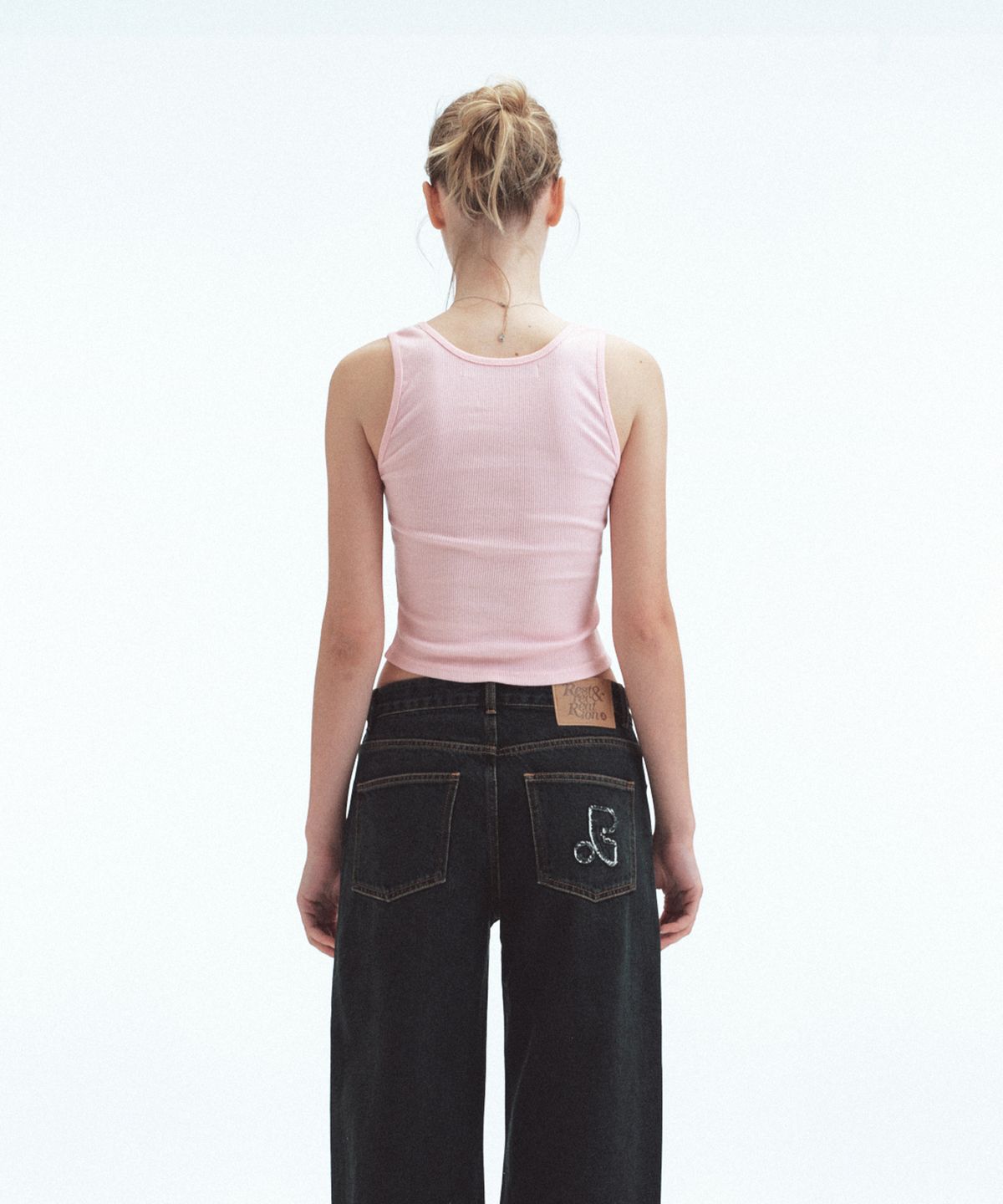 레스트앤레크레이션(REST&RECREATION) SHORT TANK TOP - PINK