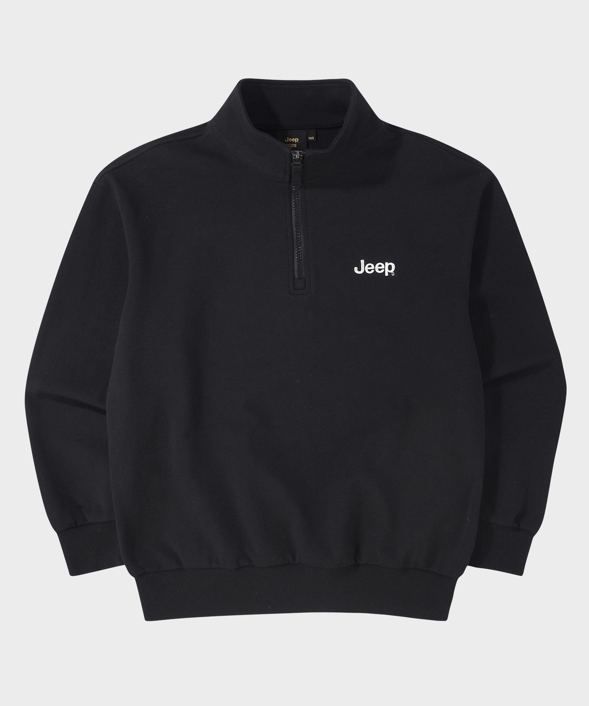 지프키즈(JEEPKIDS) 히스토리 루트 반넥 맨투맨(KR5TSU850BK)