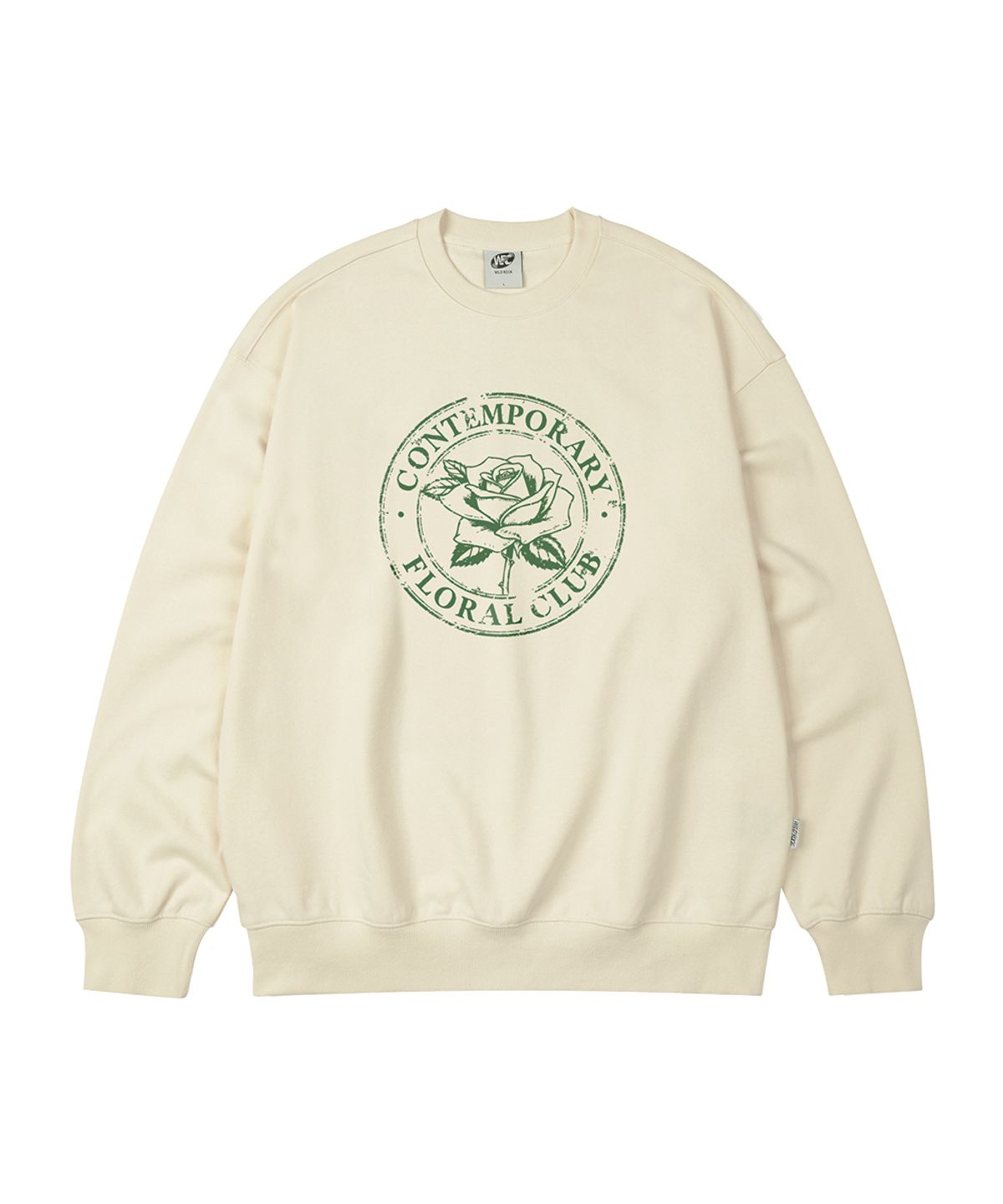 와일드락(WILDROCK) FLORAL CLUB 오버핏 맨투맨_9 COL
