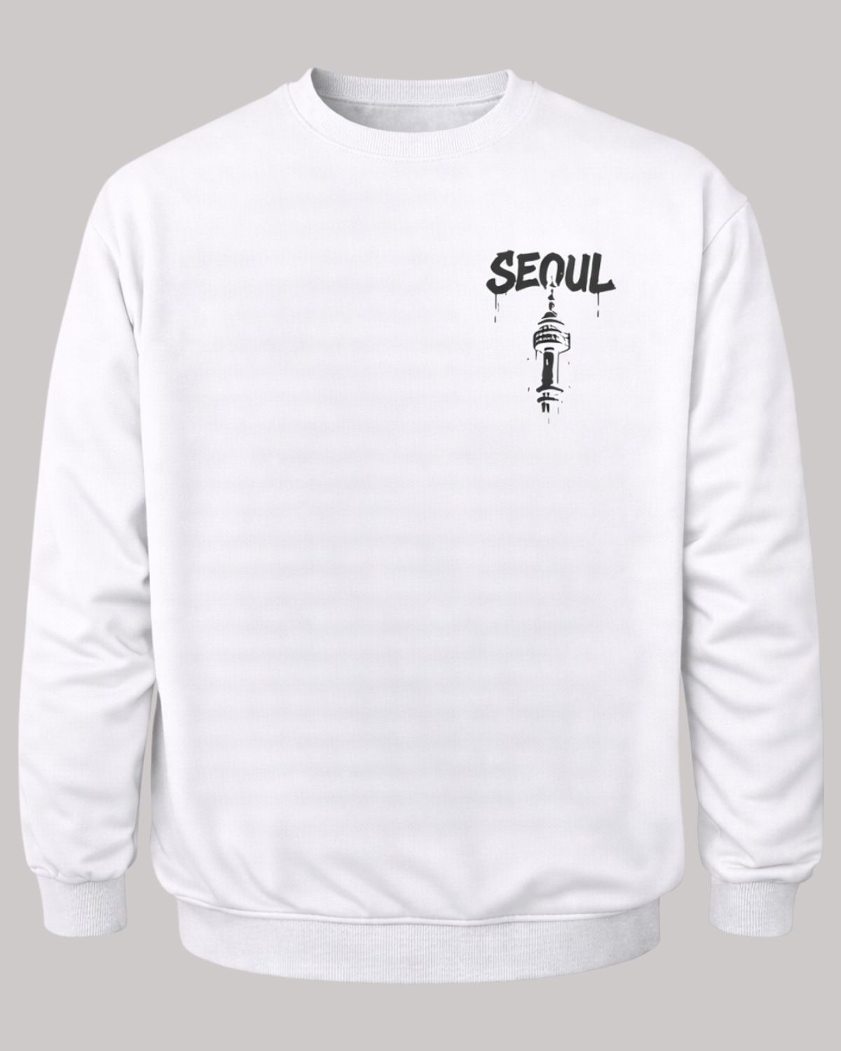 지블랙(ZBLACK) 글로벌 시티 씨리즈 맨투맨 SEOUL