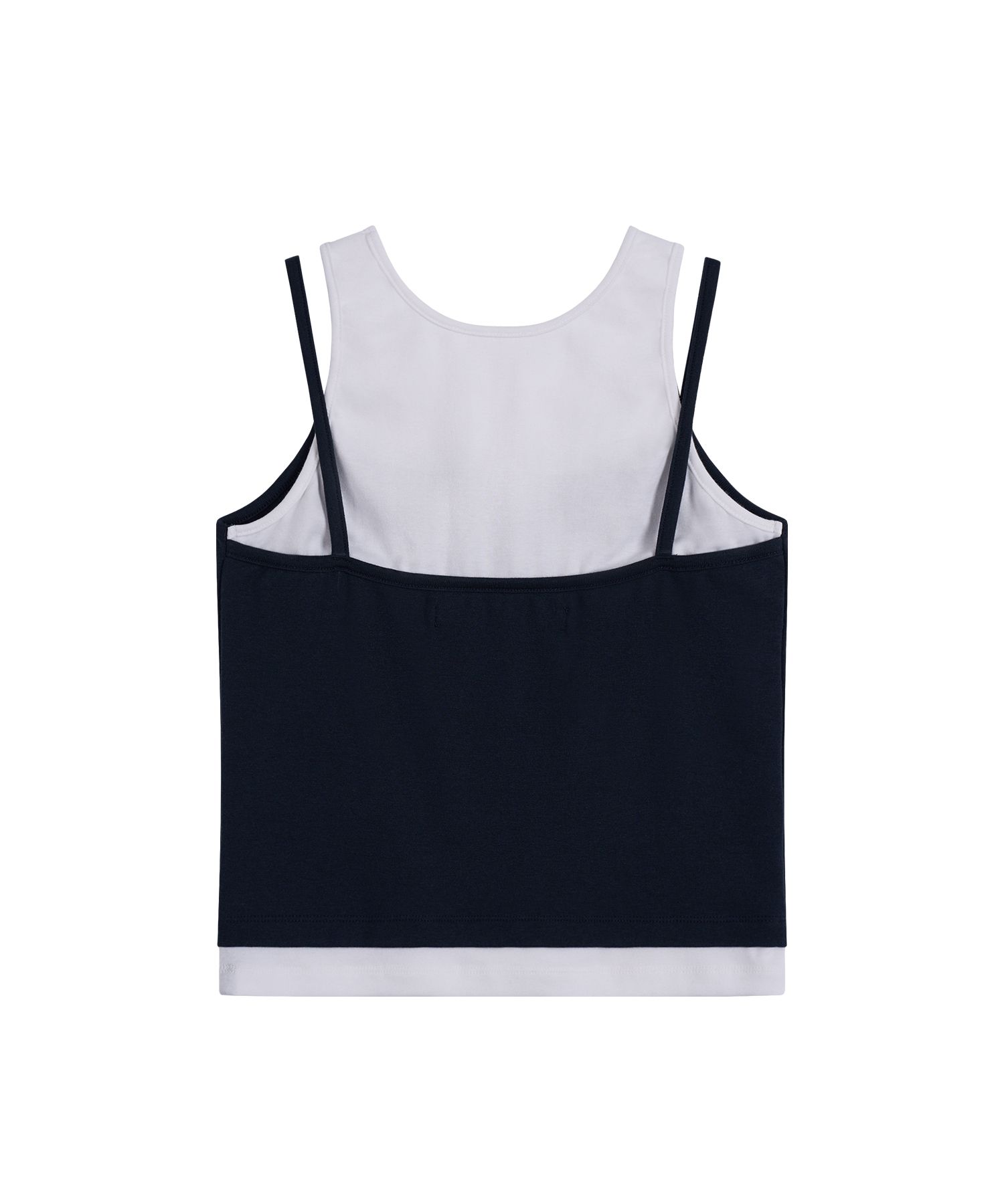 トップス rest&recreation LAYERED SLEEVELESS NAVY MUSINSA公式 | REST&RECREATION LAYERED SLEEVELESS - NAVY