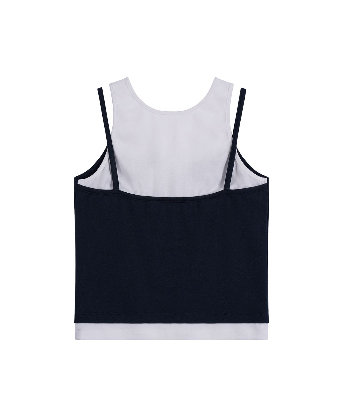 레스트앤레크레이션(REST&RECREATION) LAYERED SLEEVELESS - NAVY