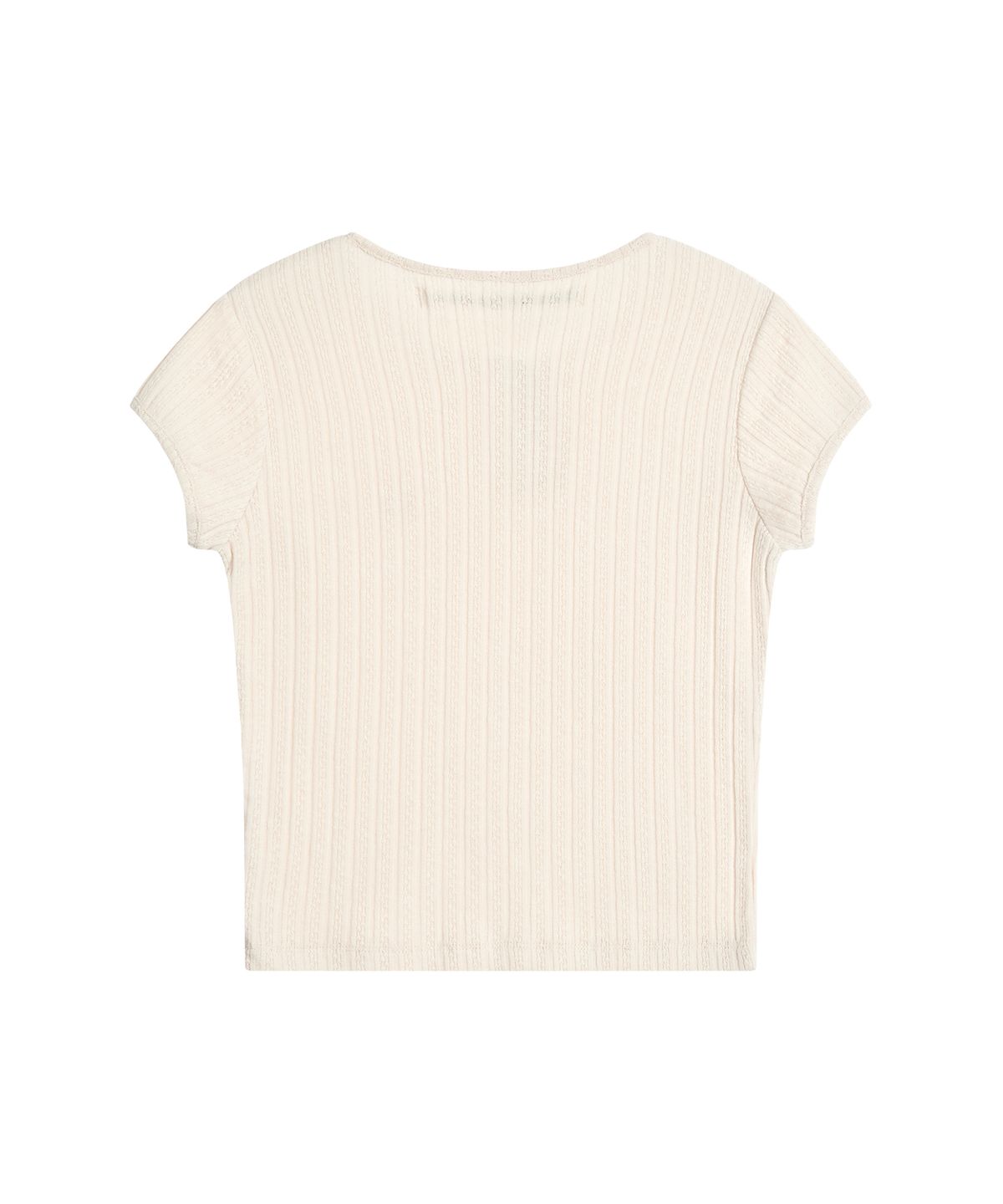 레스트앤레크레이션(REST&RECREATION) BUTTON-UP CAP SLEEVE TOP - LIGHT PINK