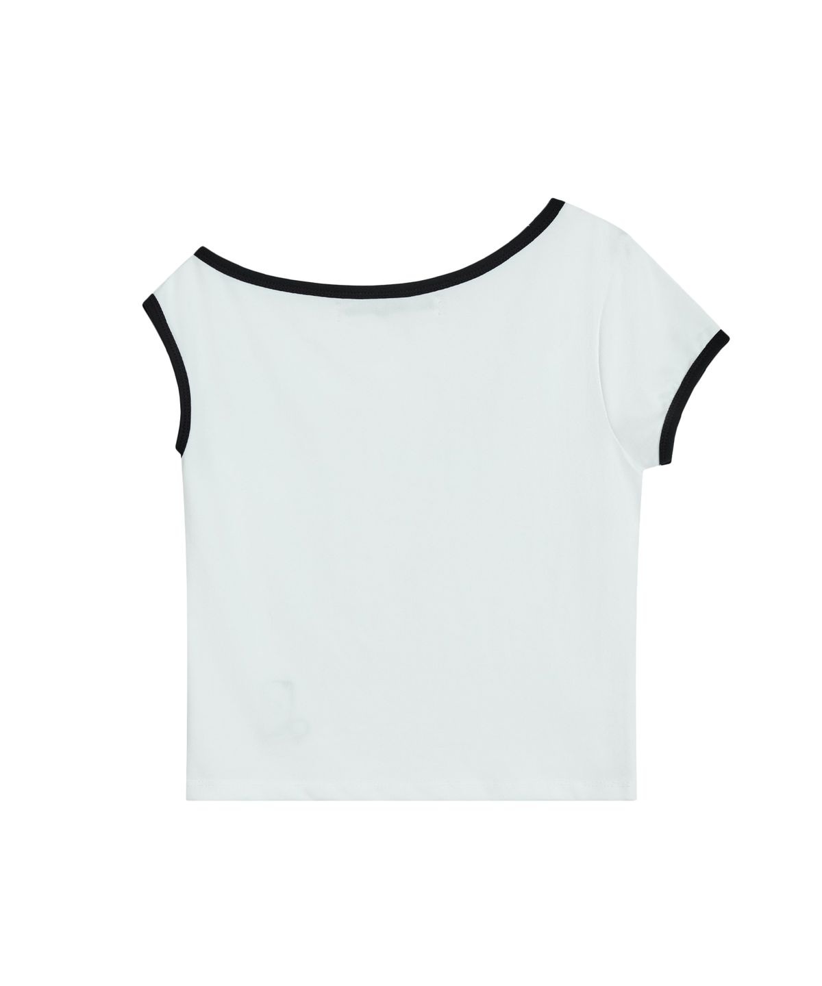 레스트앤레크레이션(REST&RECREATION) ONE SHOULDER T-SHIRT - WHITE