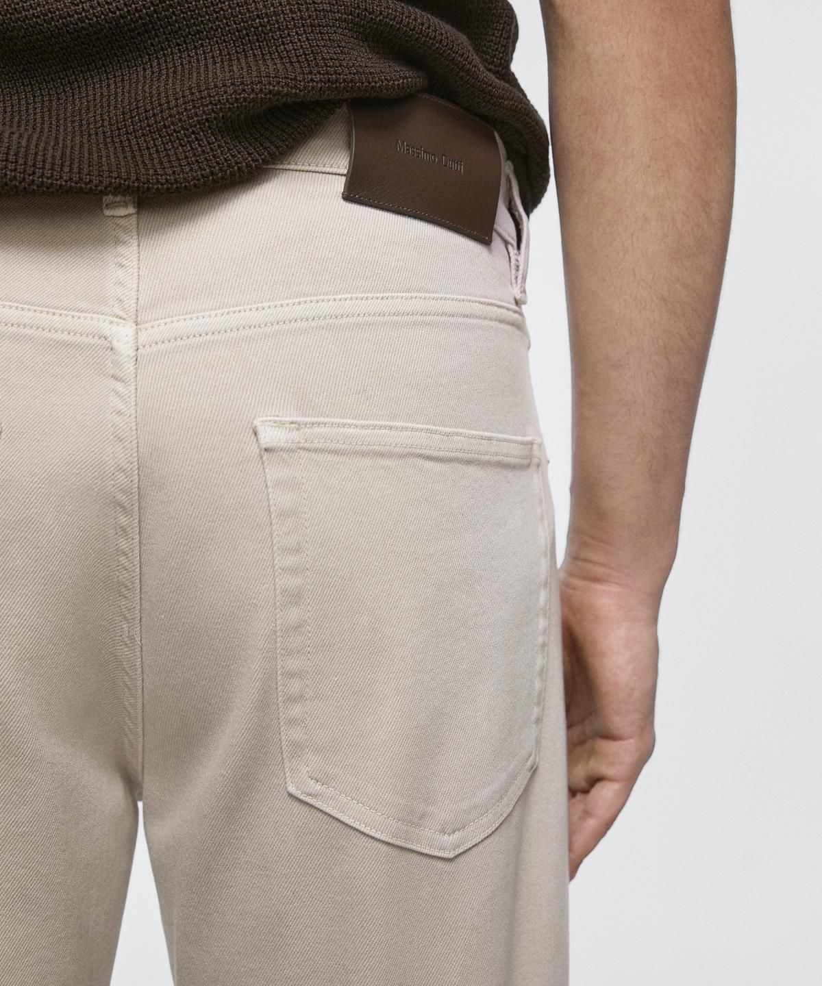 마시모두띠(MASSIMO DUTTI) 테이퍼드핏 진