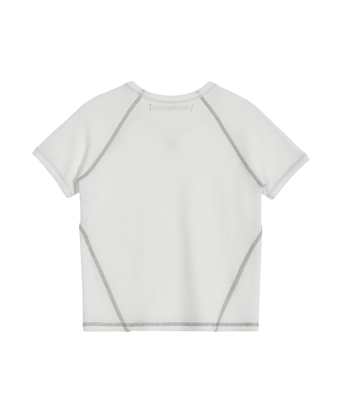 레스트앤레크레이션(REST&RECREATION) WAFFLE RAGLAN T-SHIRT - WHITE