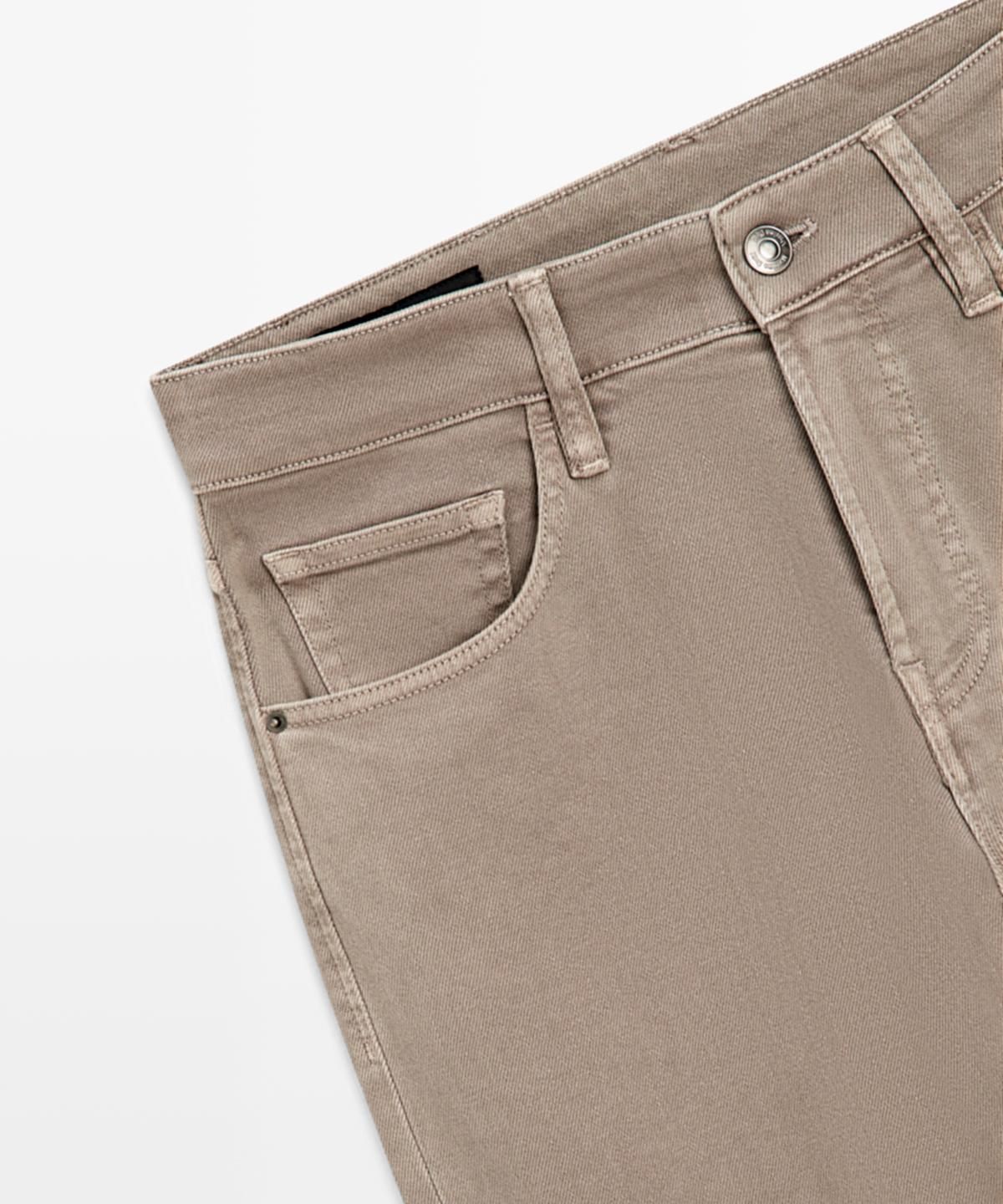 마시모두띠(MASSIMO DUTTI) 테이퍼드핏 진